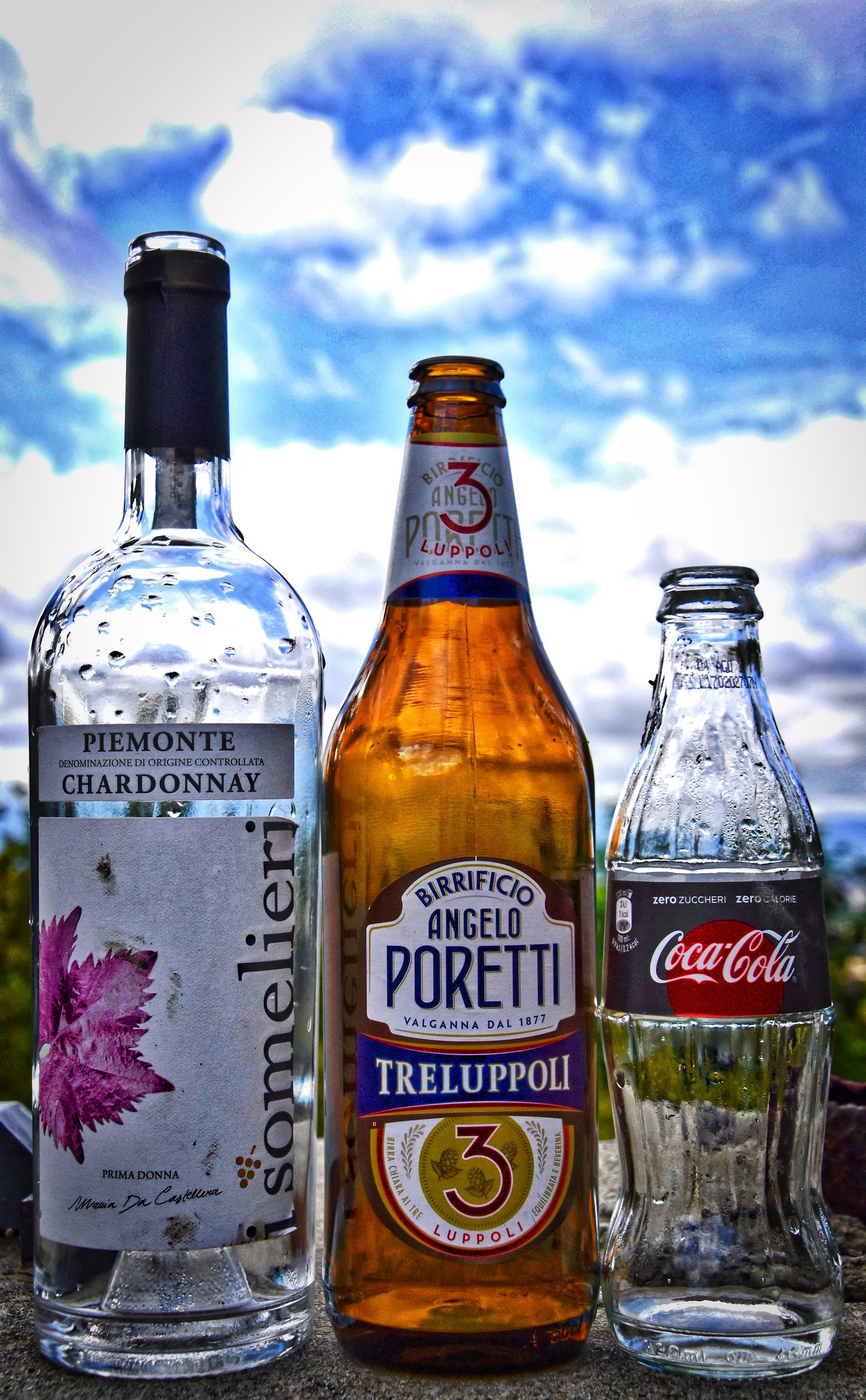 And famoce a drink ...