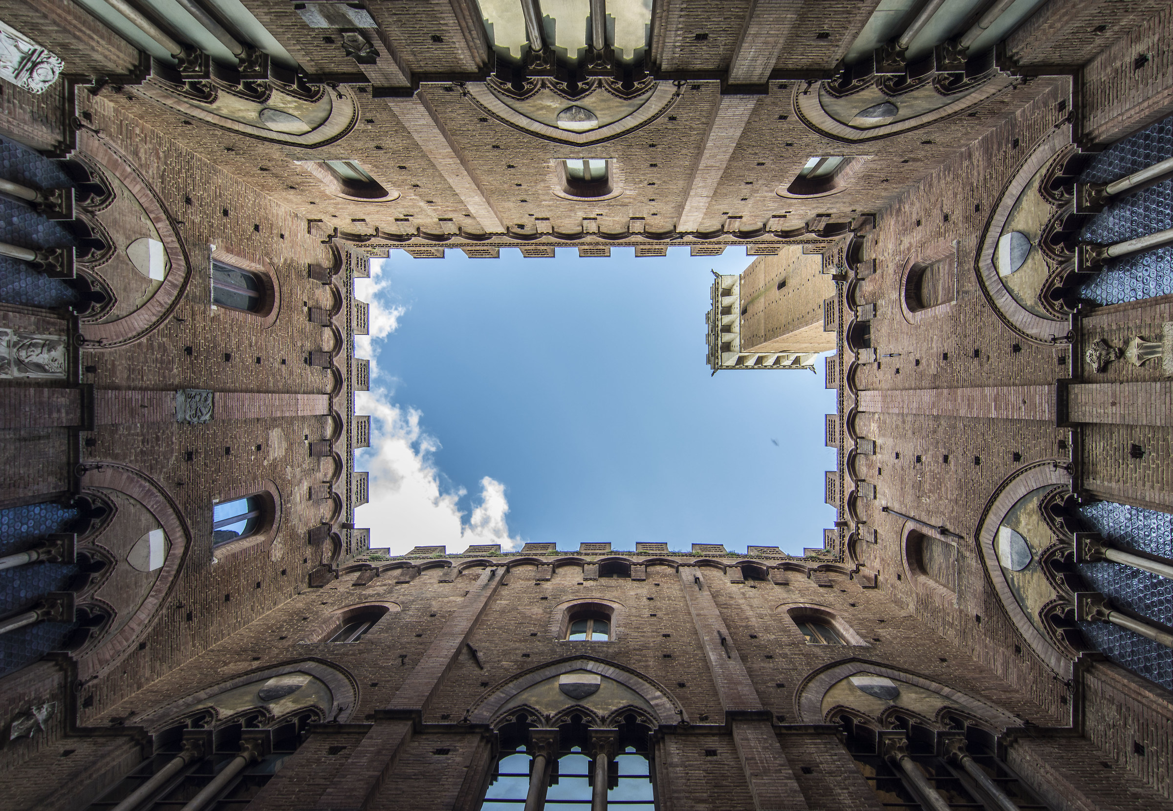 Lassù la torre del Mangia