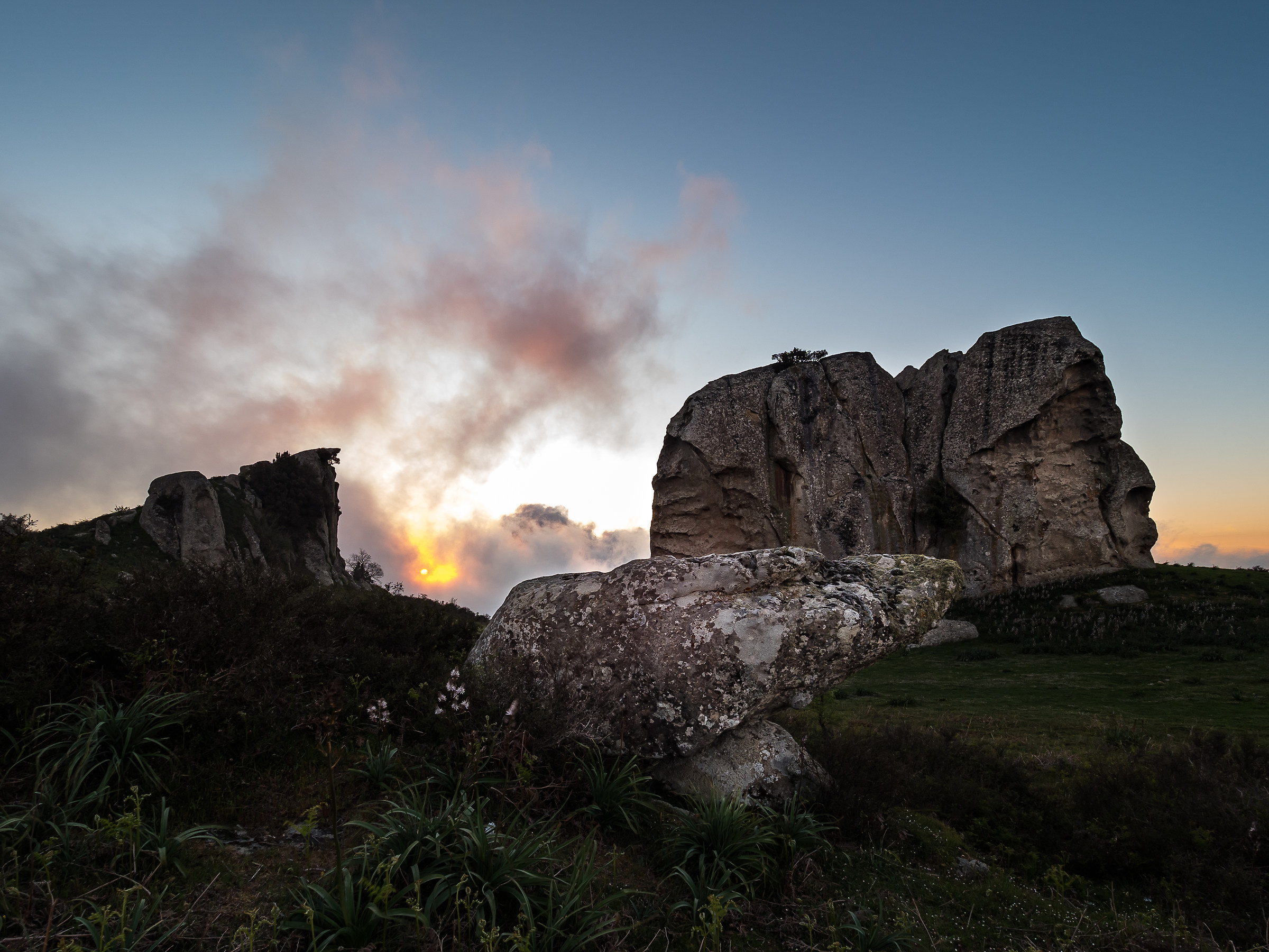 sull'Argimusco Tramonti