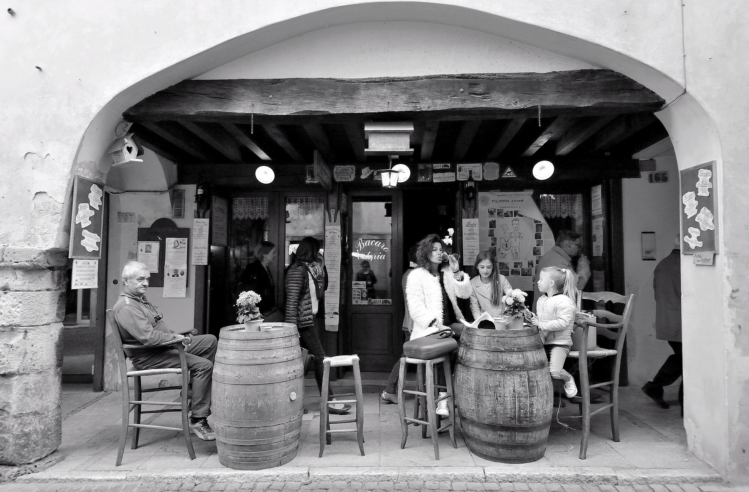 Who rests ... whoever drinks ... who awaits ...