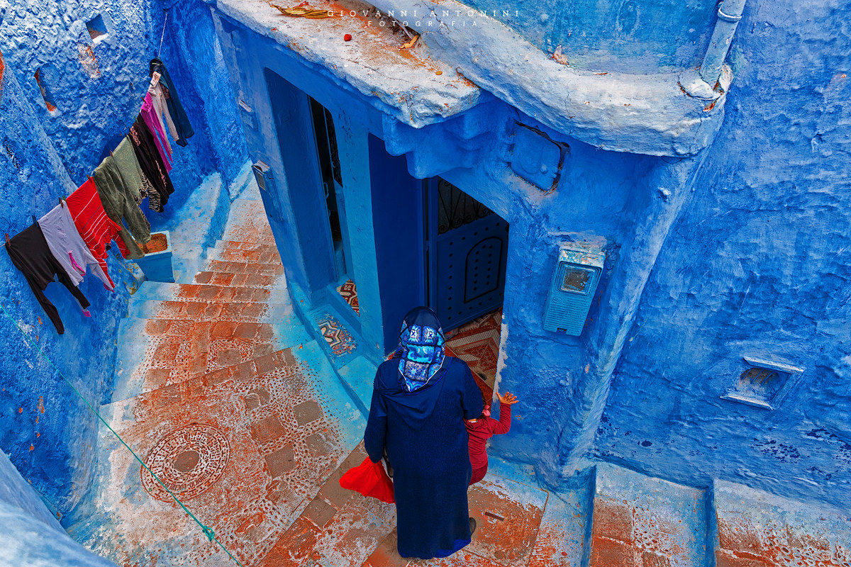 Colori di Chefchaouen