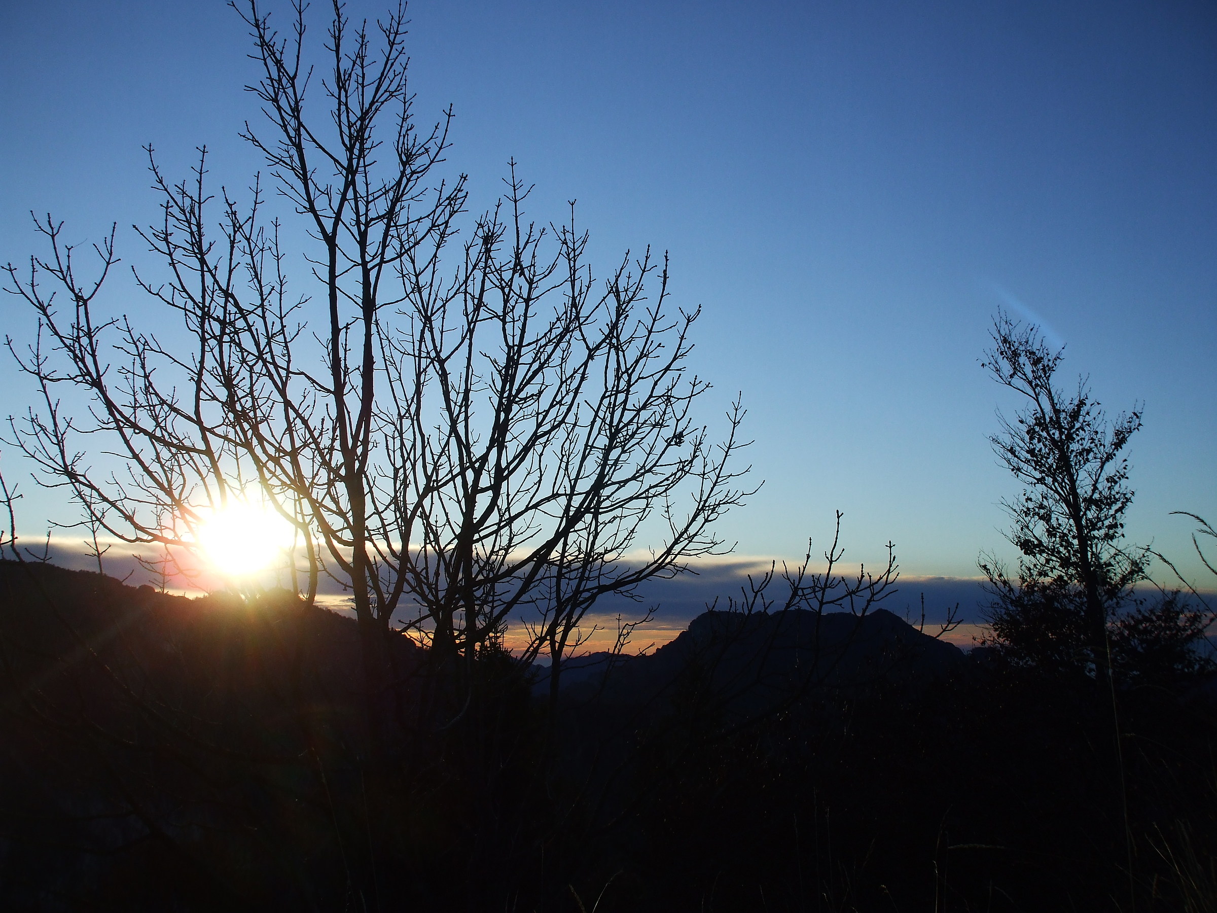 Alba dal rifugio Gherardi