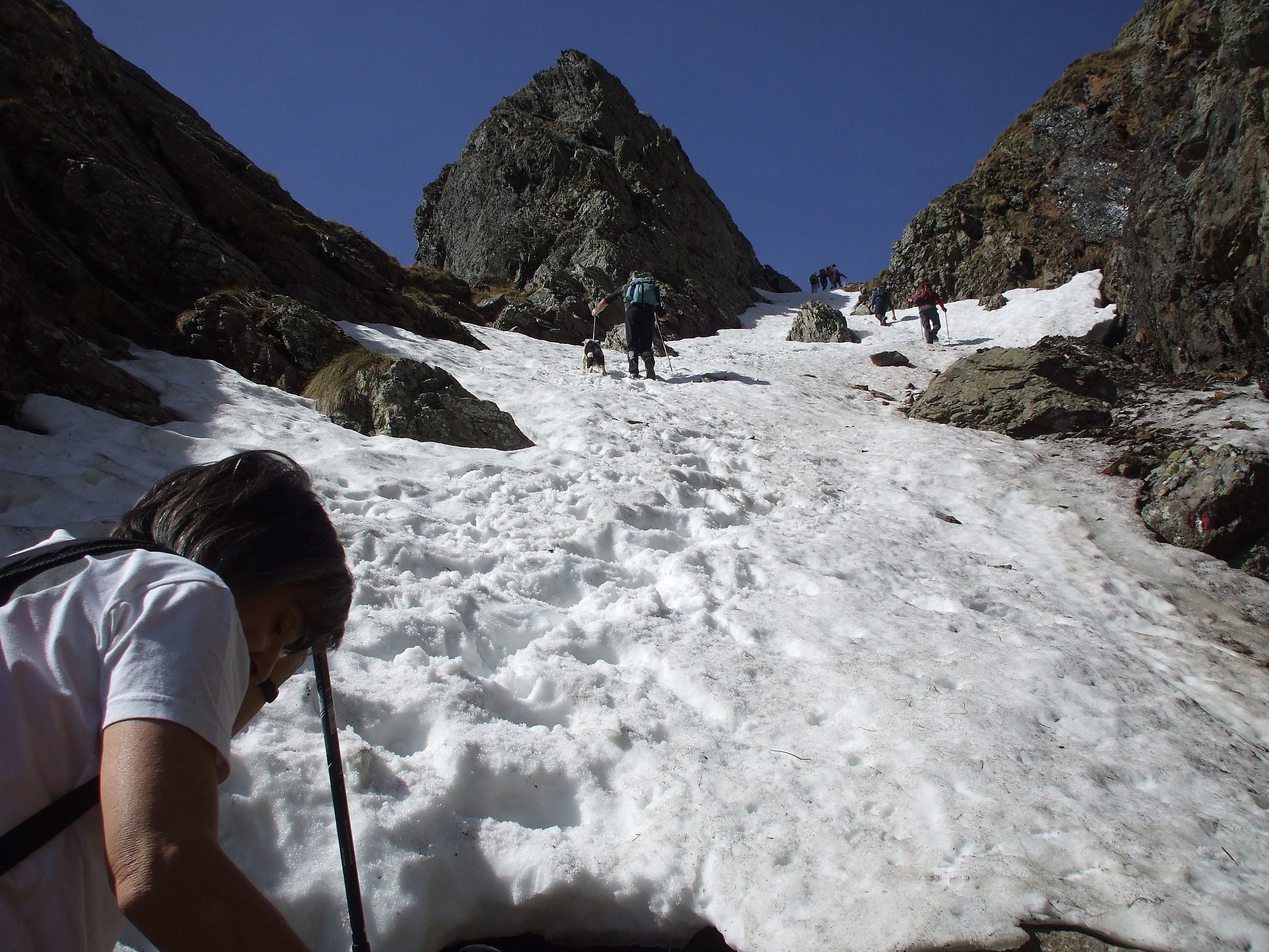 Canalino verso rifugio Benigni
