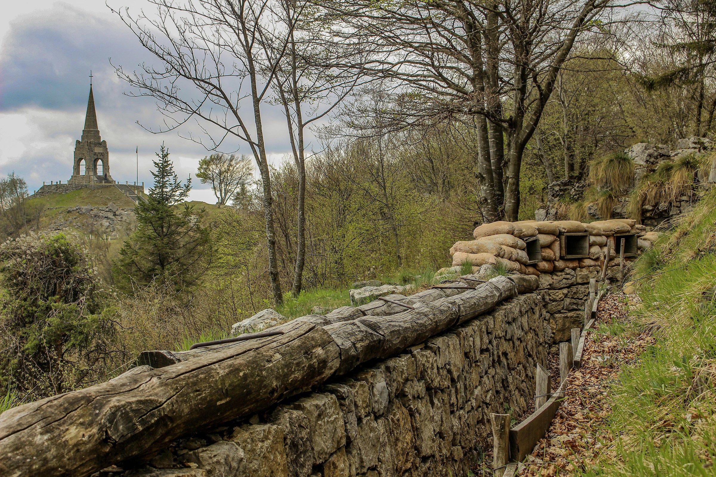 Trench pit witches / ossuary Monte Cimone.