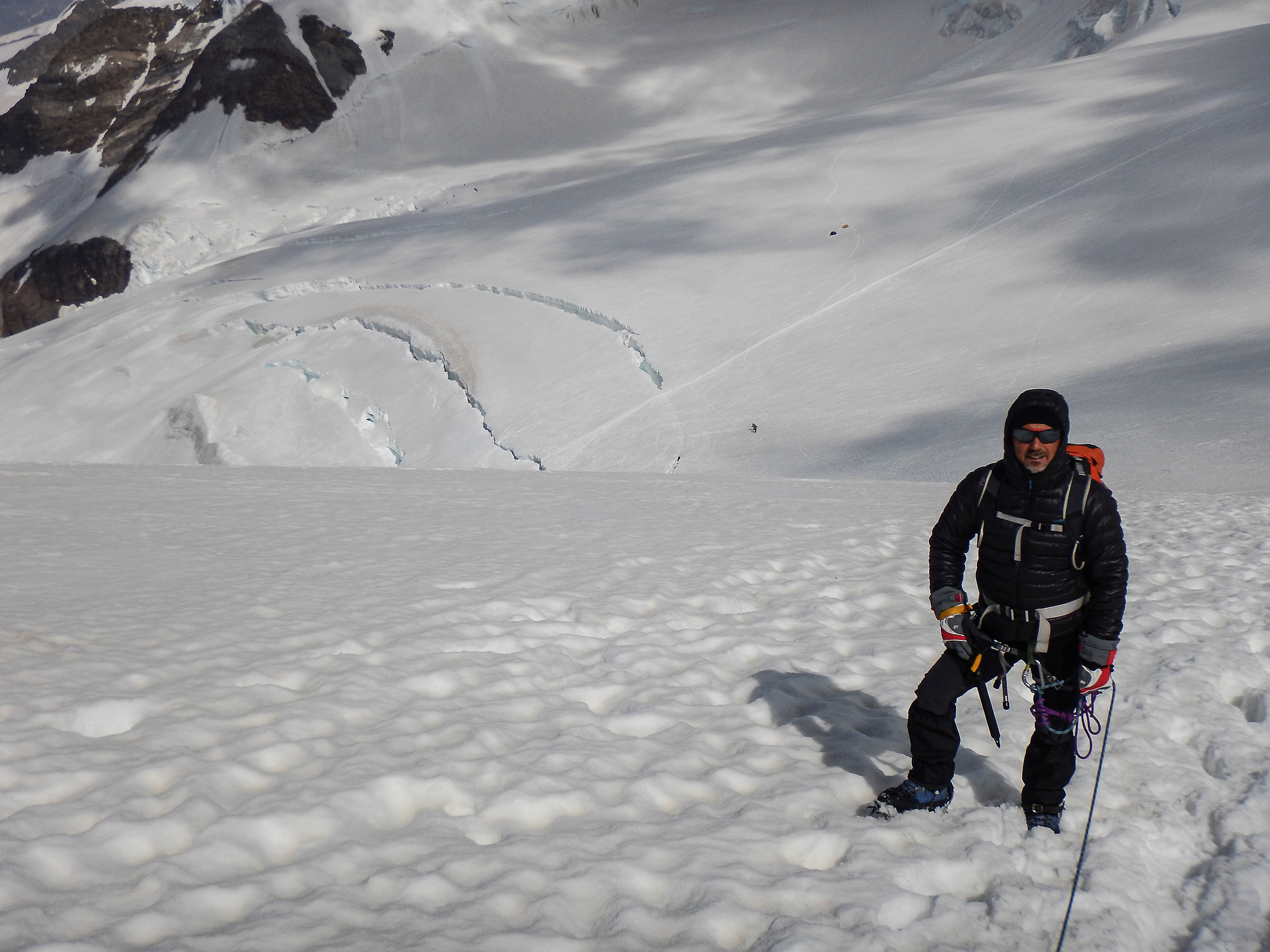 From the pyramid Vincent