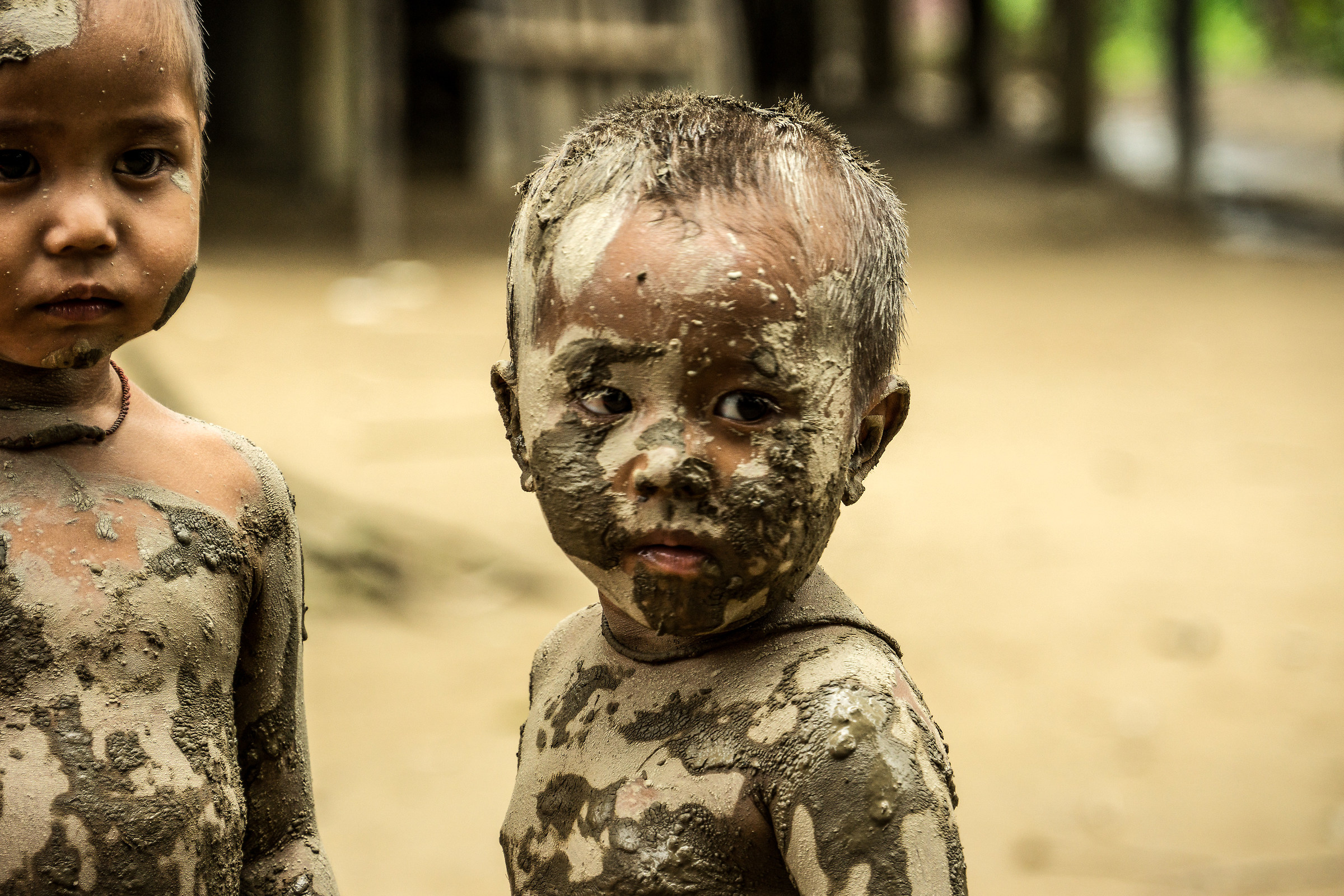 Where children have fun with little