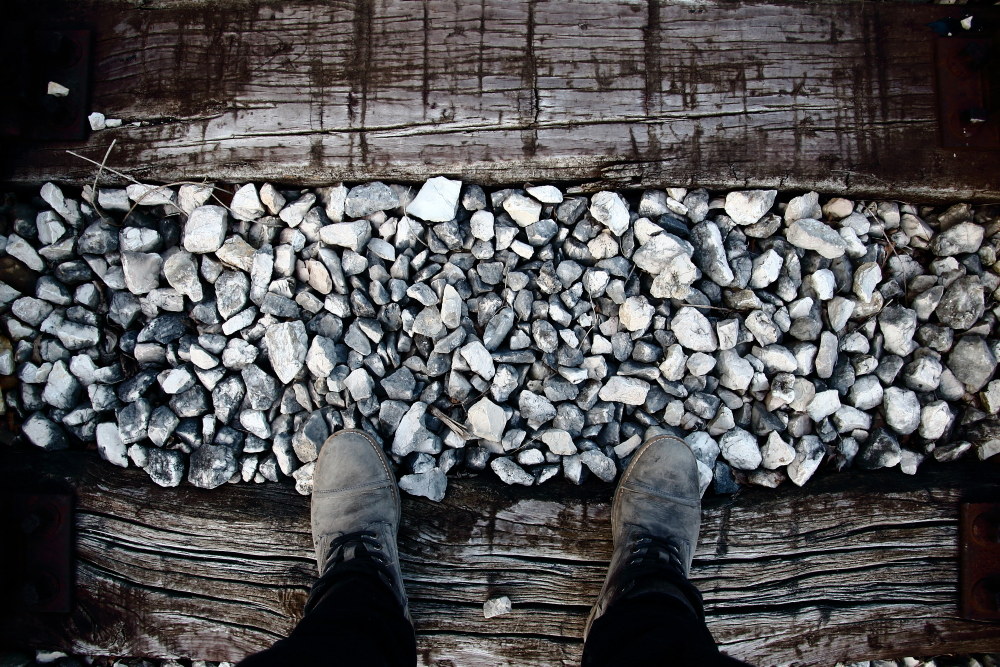 Stone, Wood, Leather