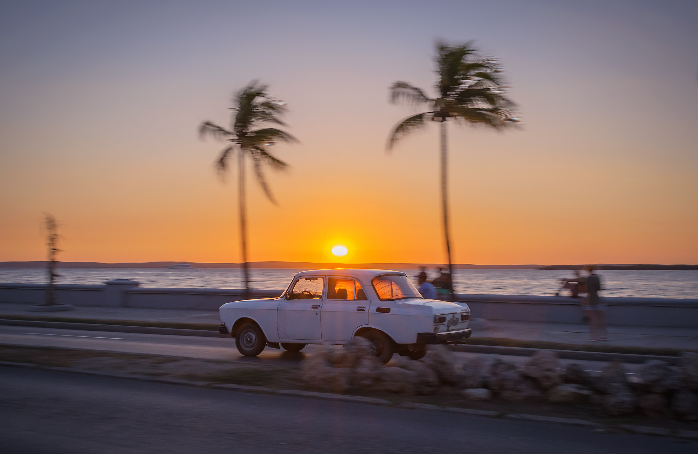 Sunset in Cienfuegos