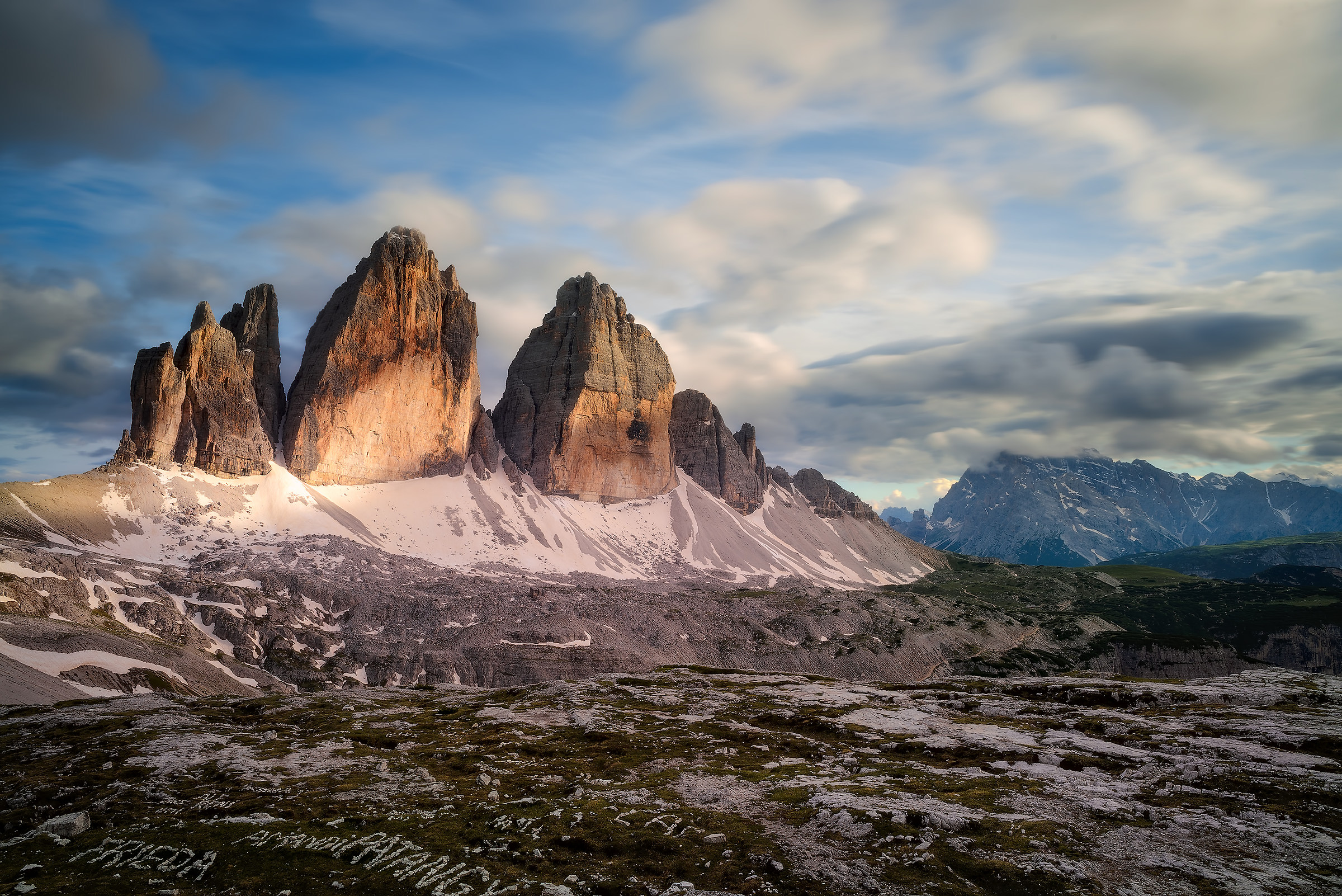 Tre Cime golden hour