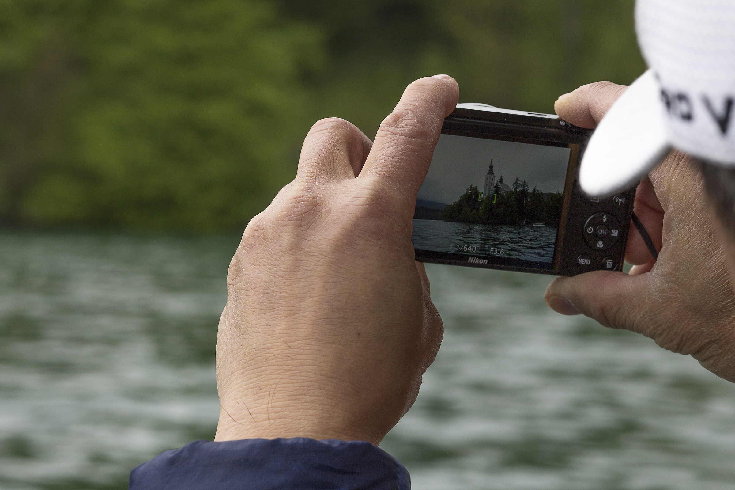 Bled - photographing the island