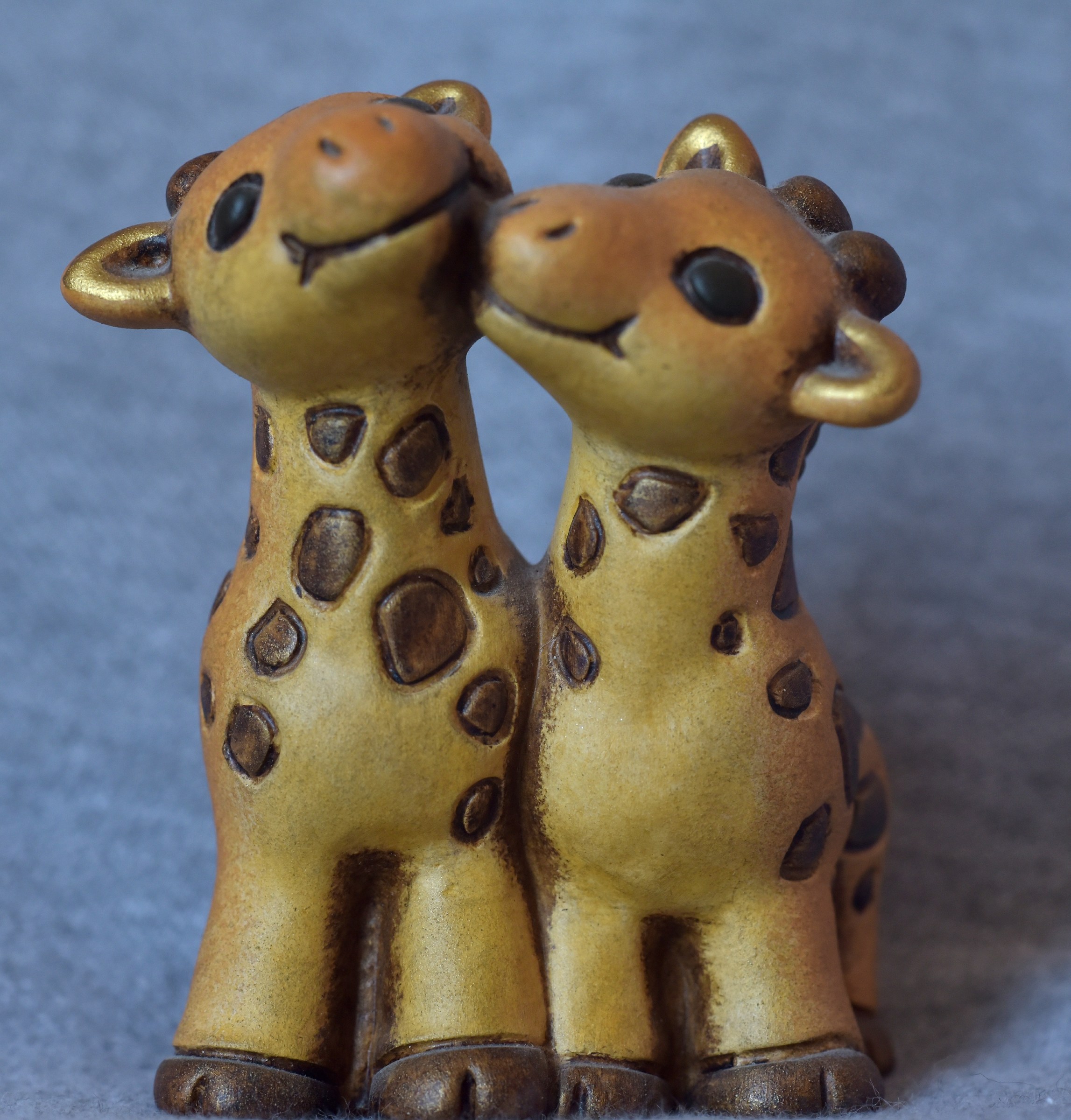 Giraffes in love