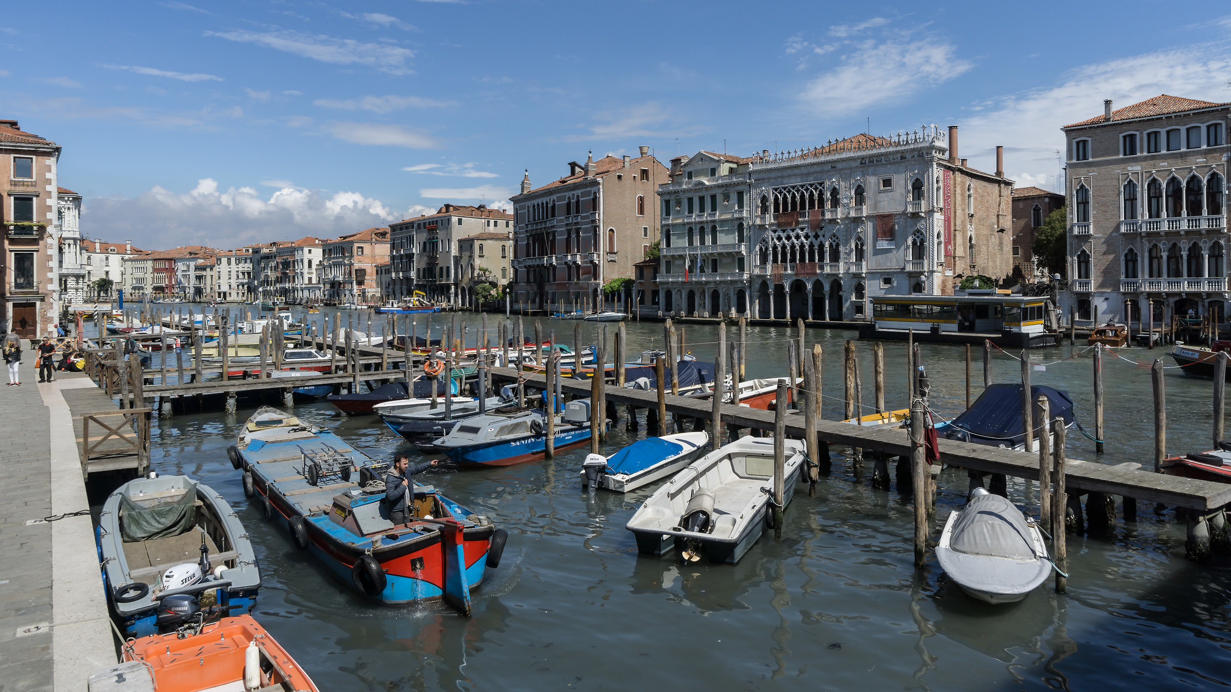 Canal Grande a Rialto con la Ca' d'Oro - 3