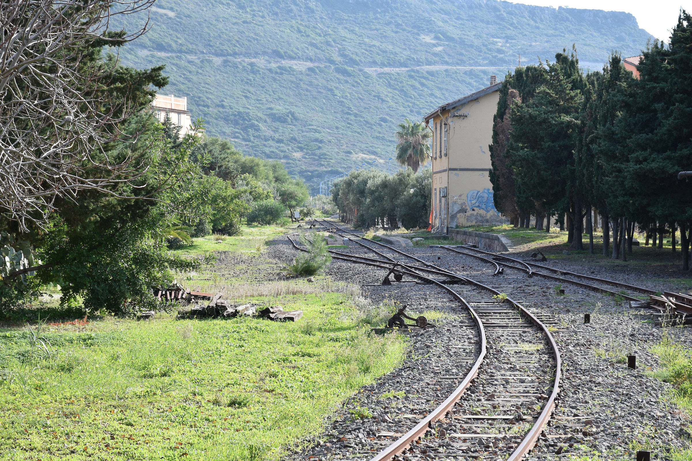 A now abandoned station