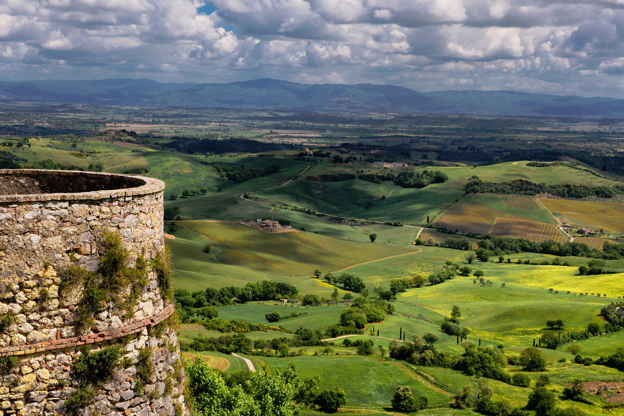 View from Montefollonico