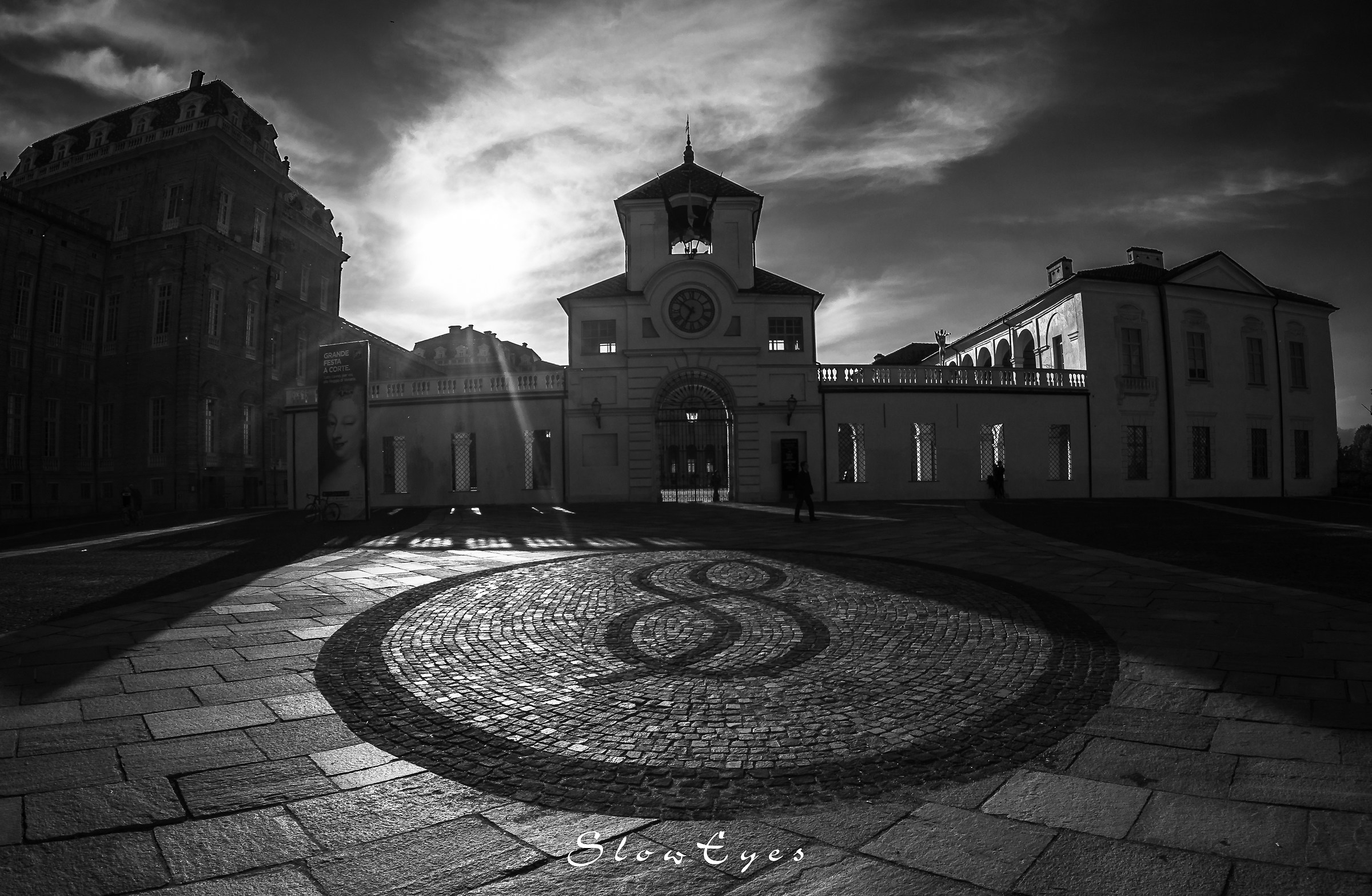 Last rays at the Palace