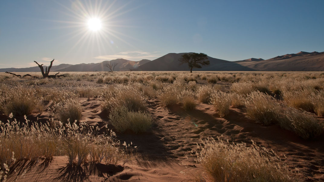 Namibia, sulla strada del tramonto...