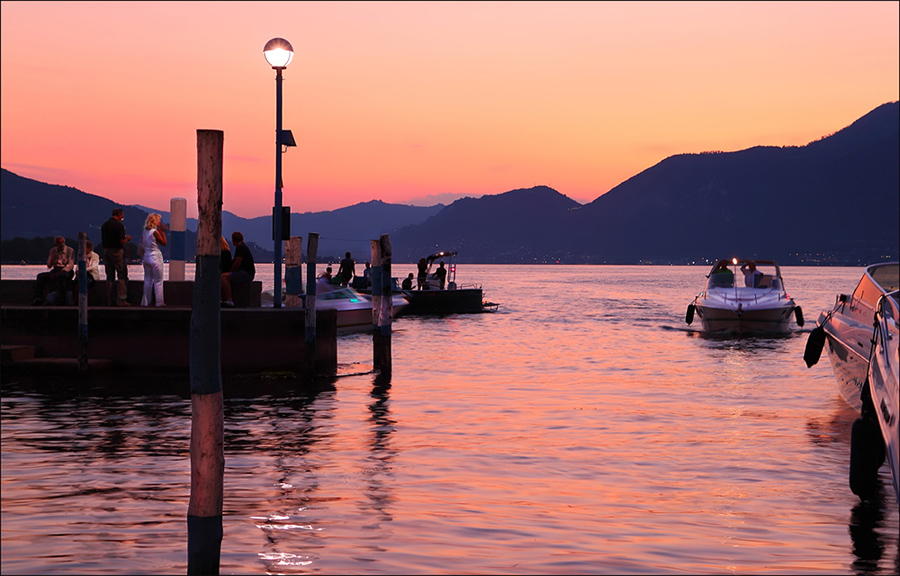 Tramonto a Iseo