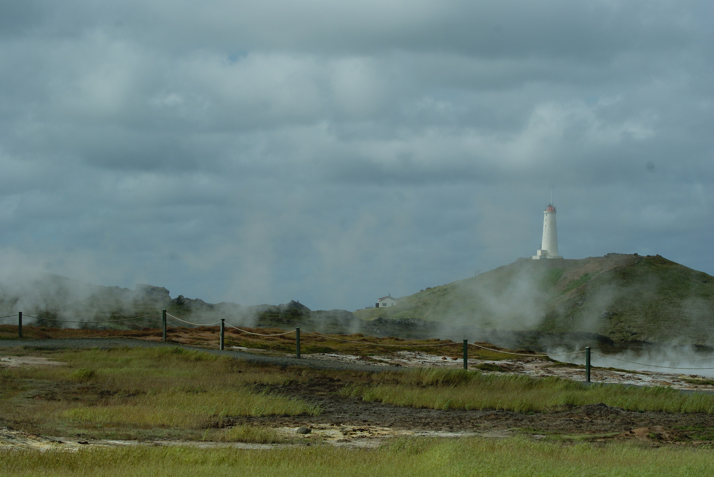 Among the Icelandic fumes