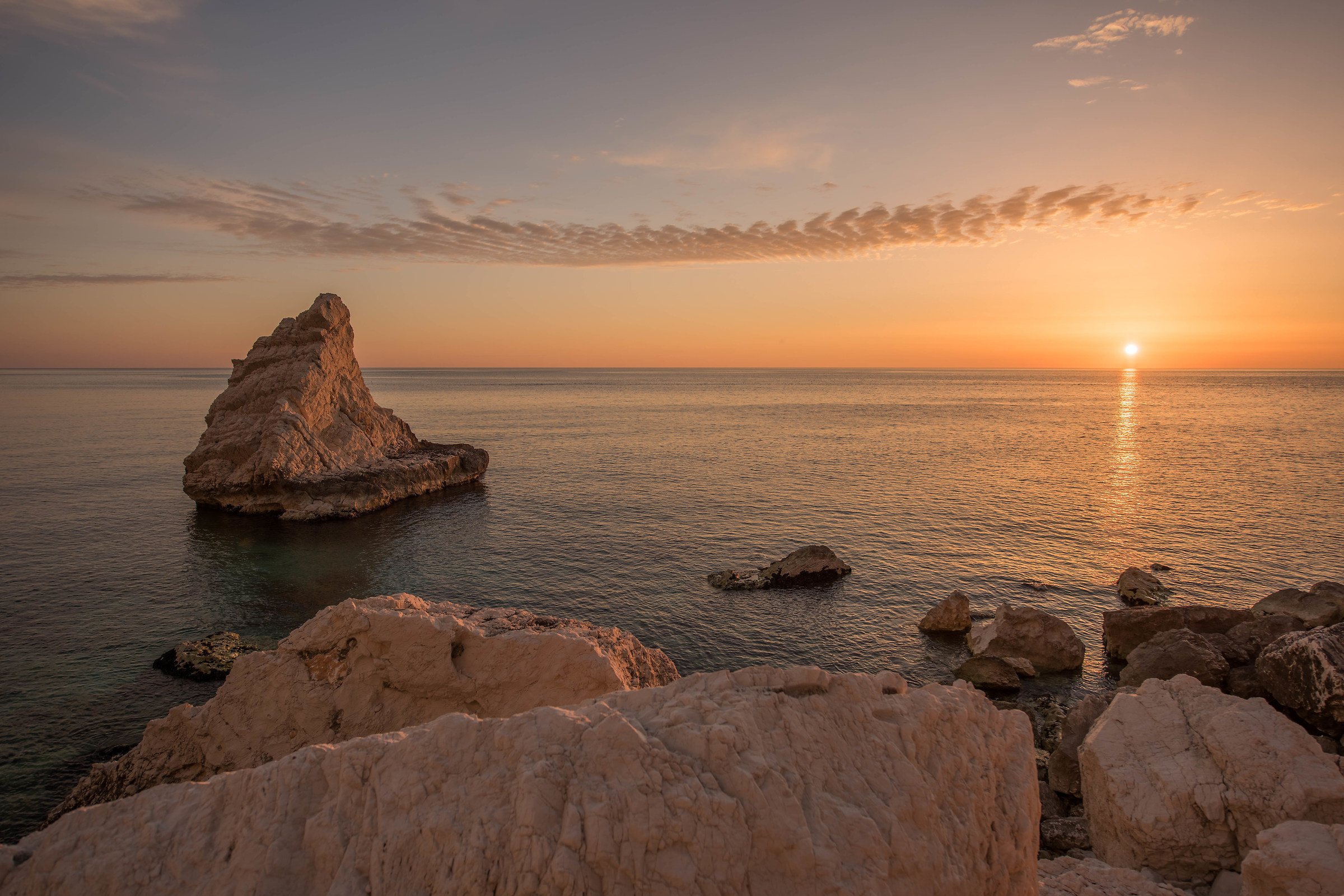 The sail of Portonovo