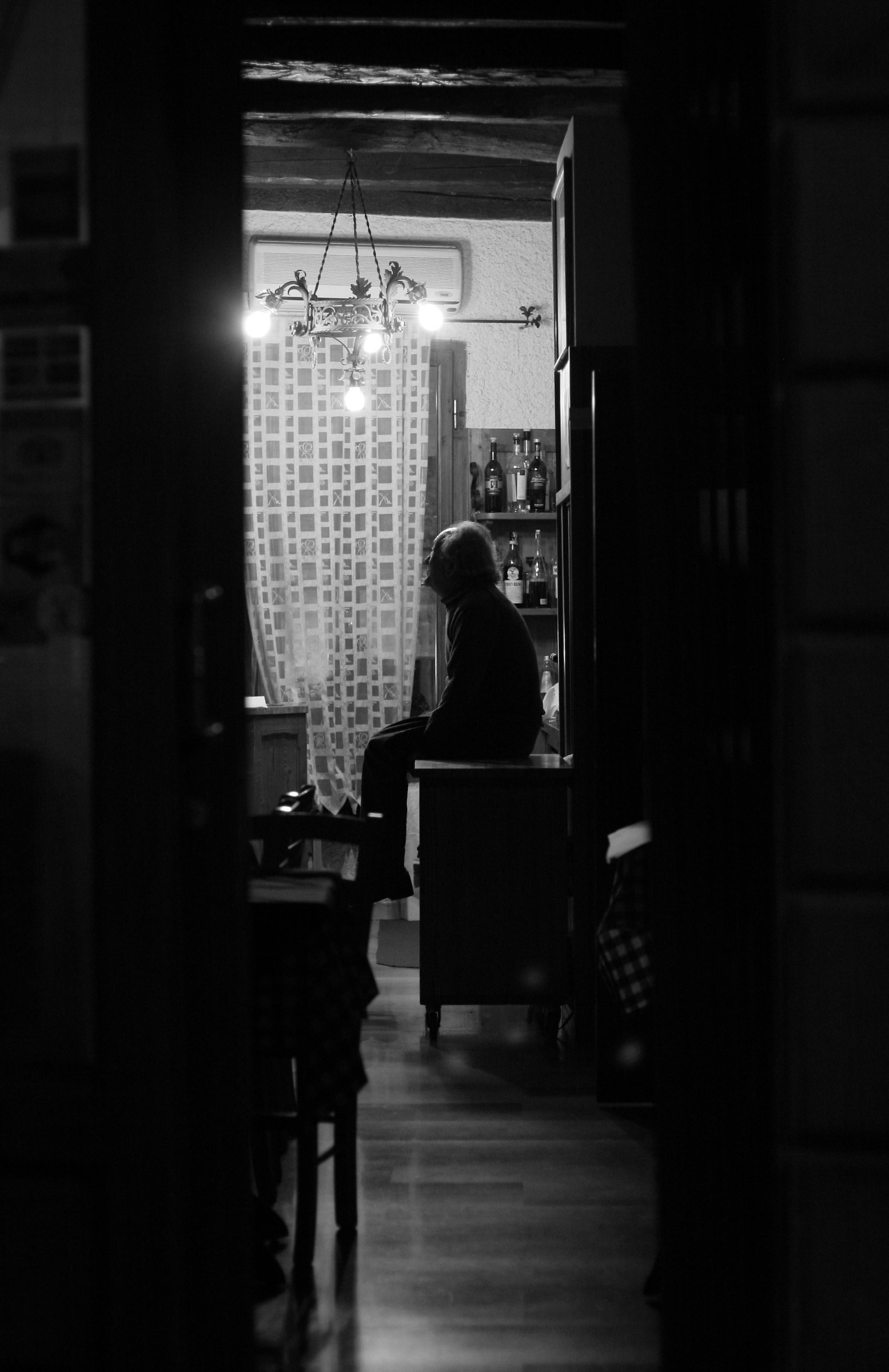 In the workshop .... at the end of the evening