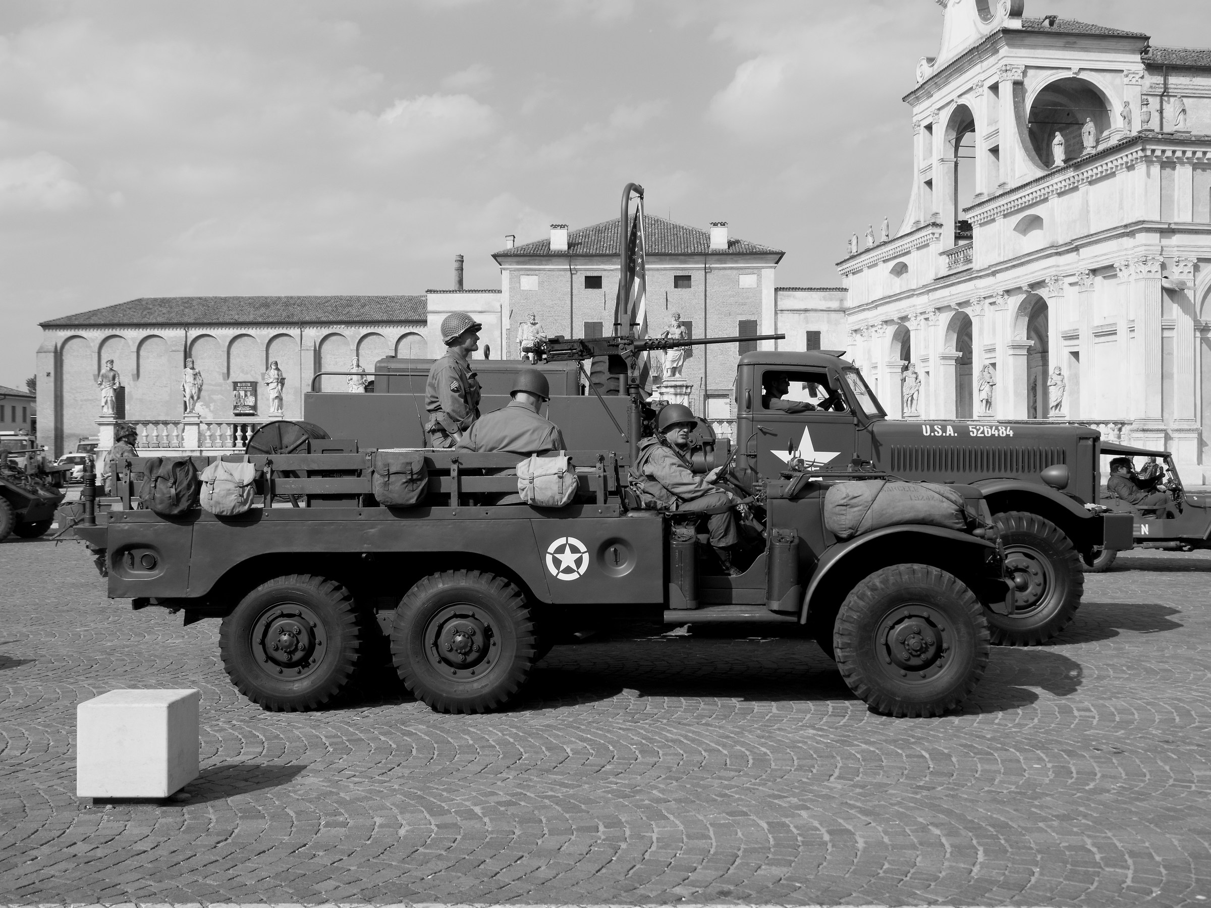 April 25: arrive Americans