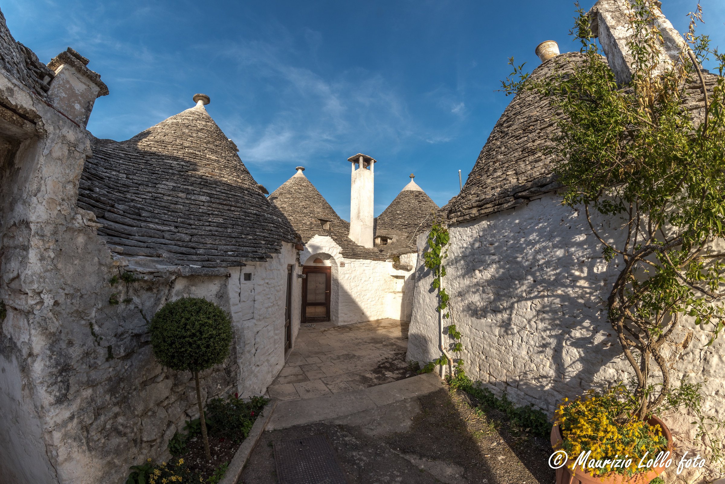 Scorcio tra i trulli