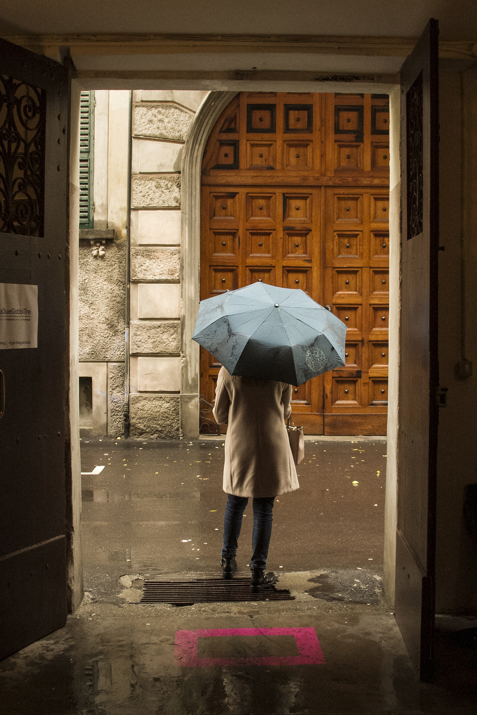 "Lily and the umbrella