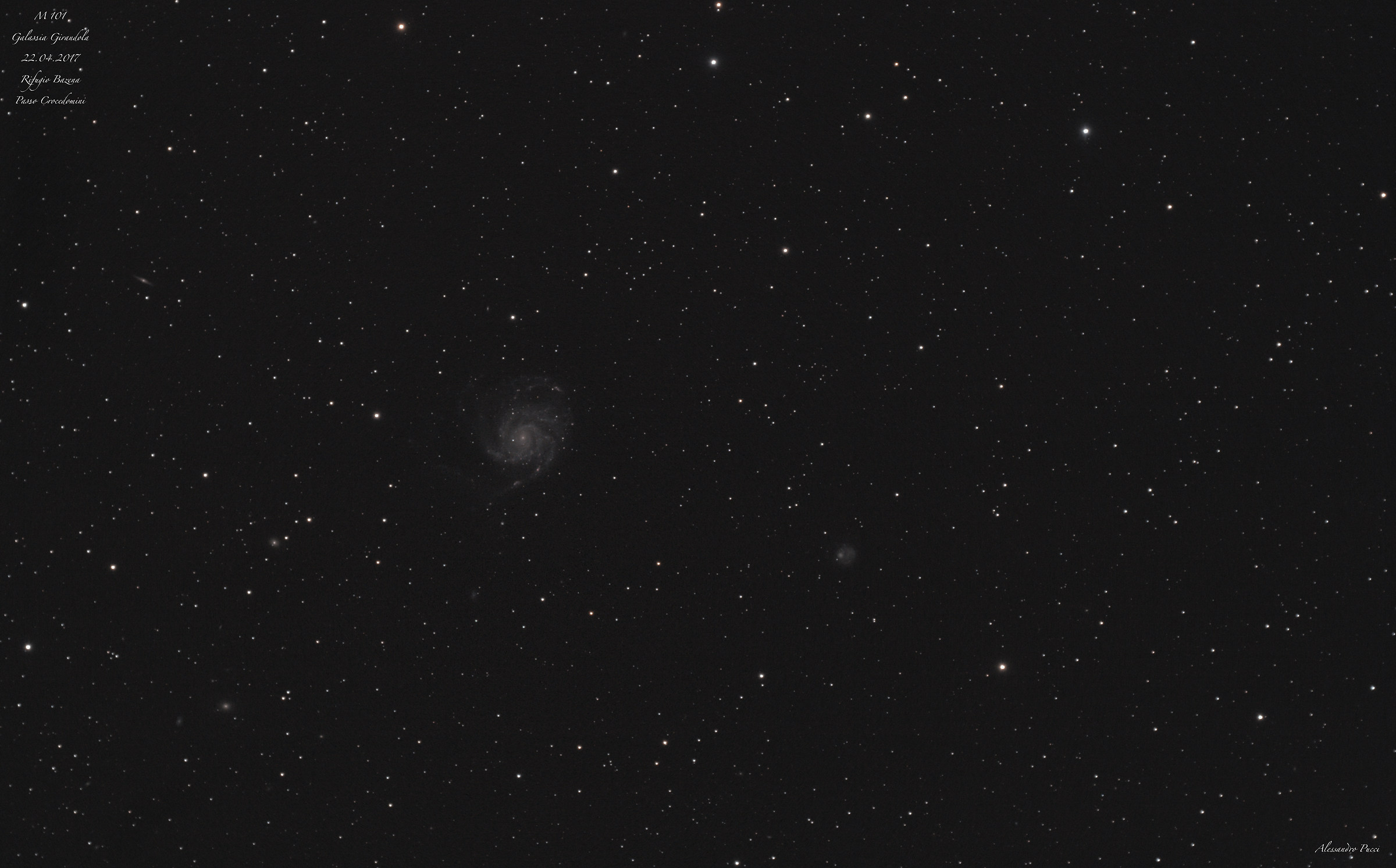 M 101 Pinwheel Galaxy