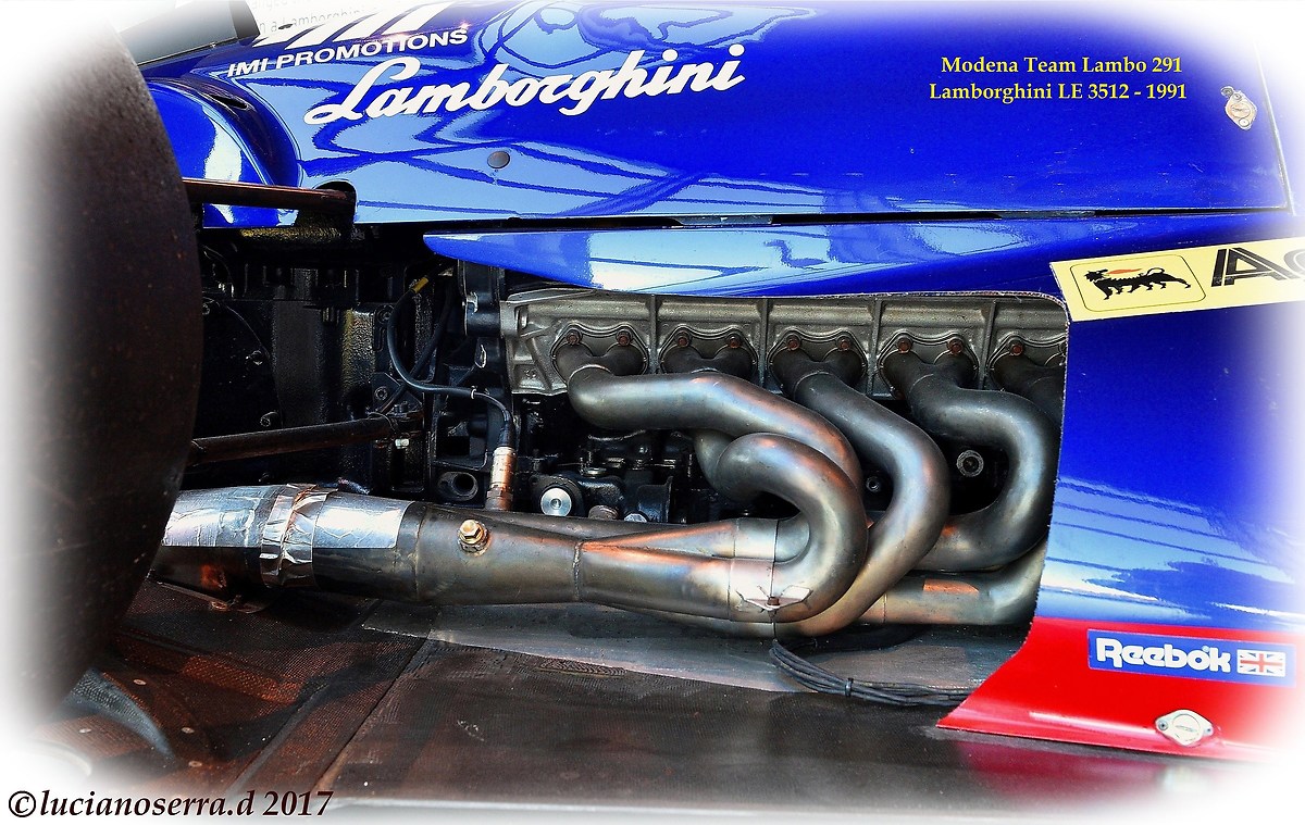 Modena Team Lambo 291 Lamborghini LE 3512 V 12 - 1991 | JuzaPhoto