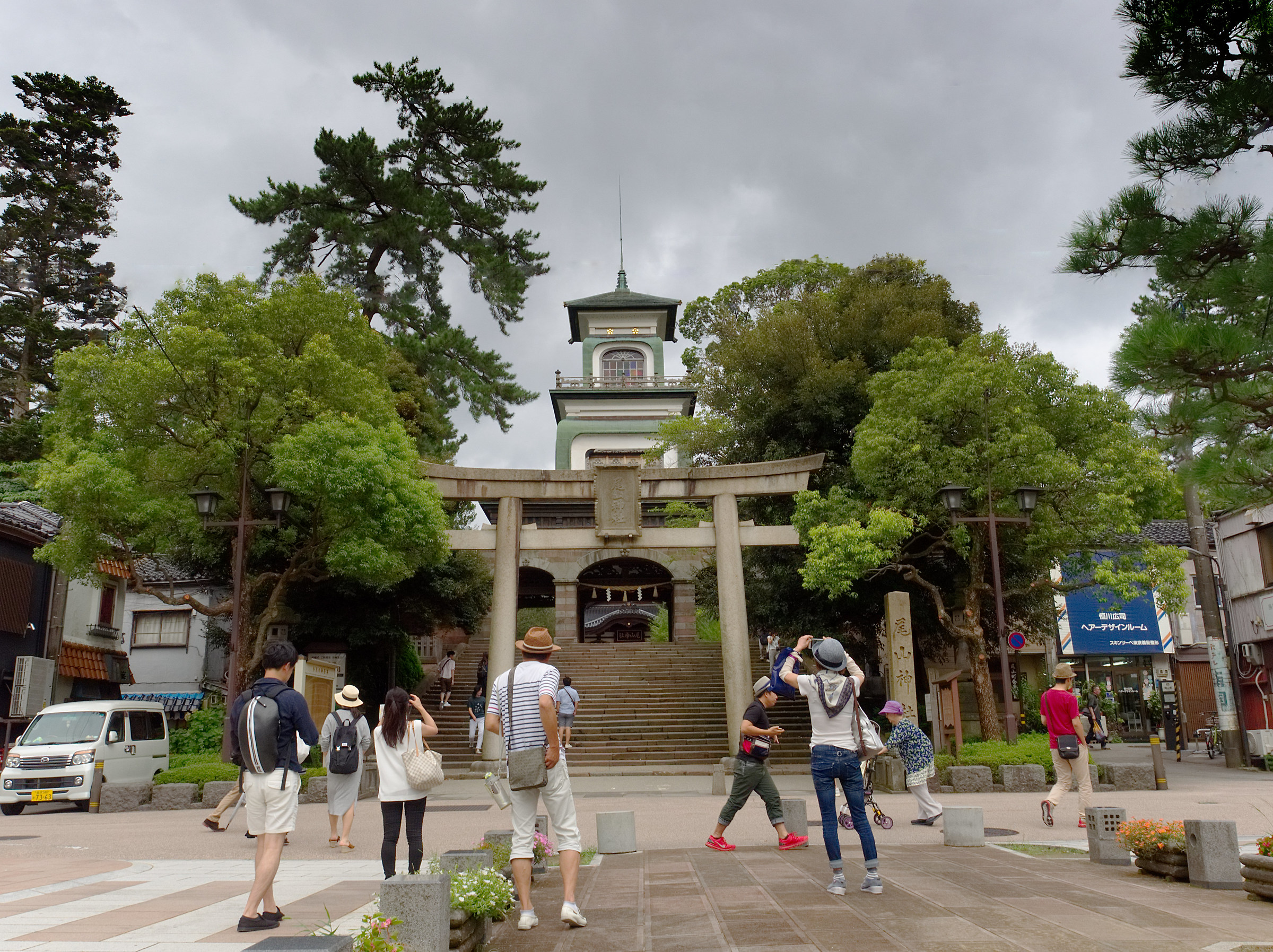 Entrance to Kenroku-en Garden