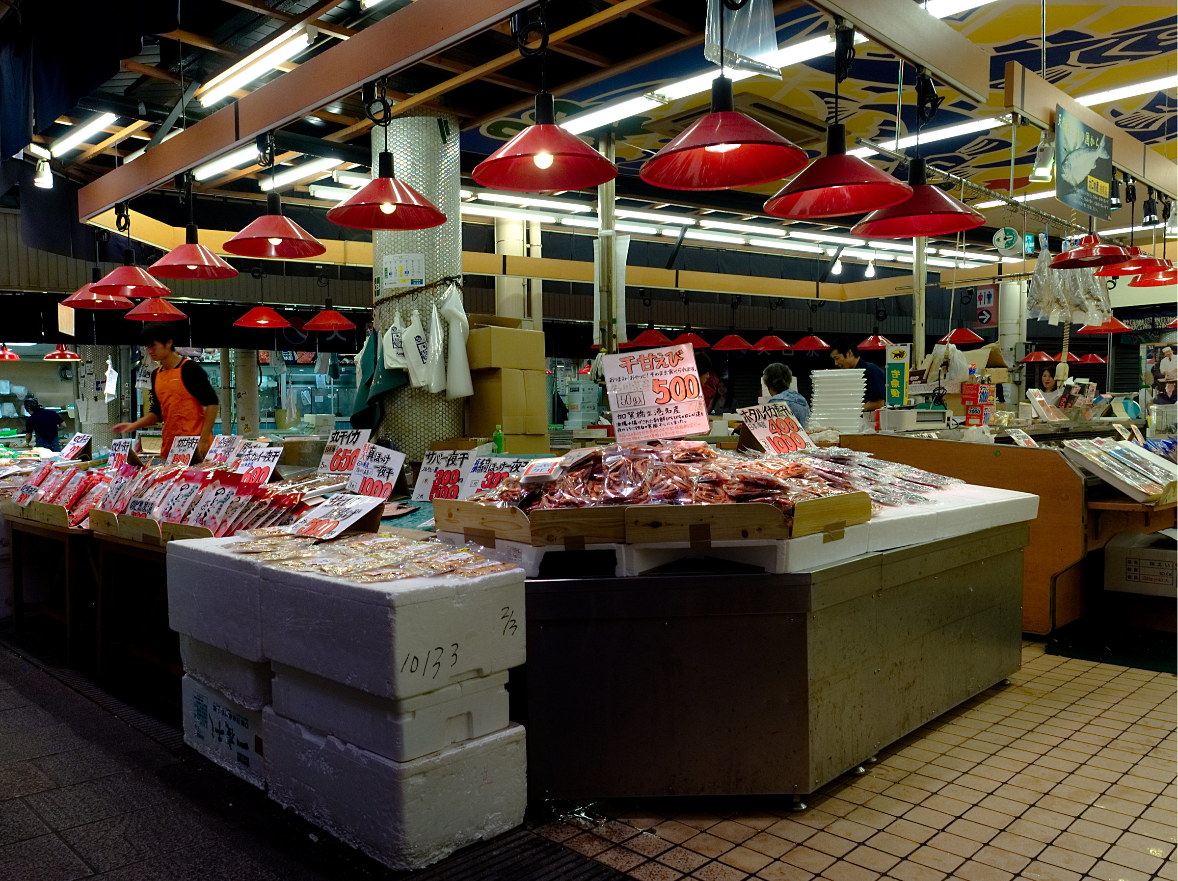 Omi-cho Market in Kanazawa