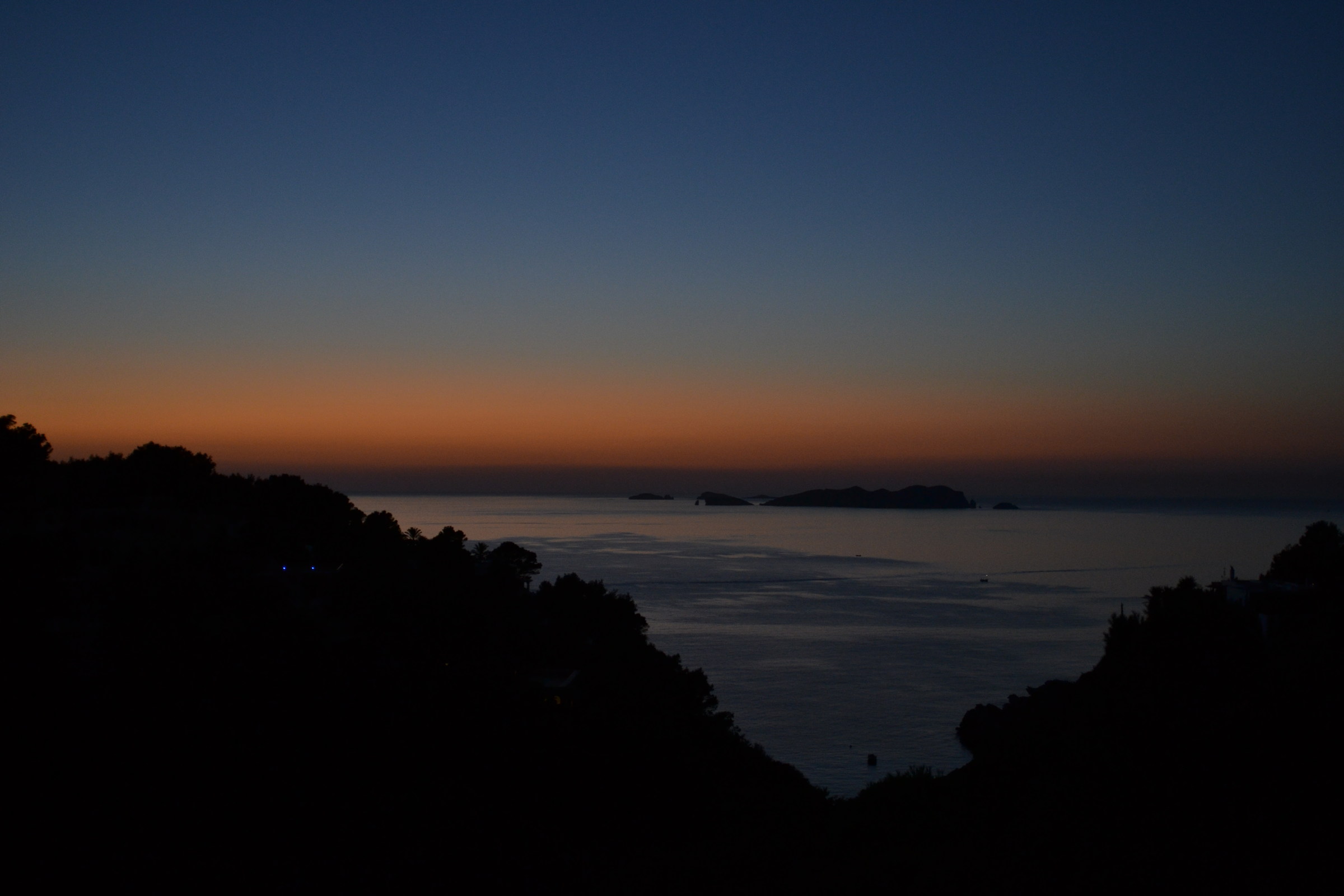 Sunset at Cala Molì, Ibiza - August 2011