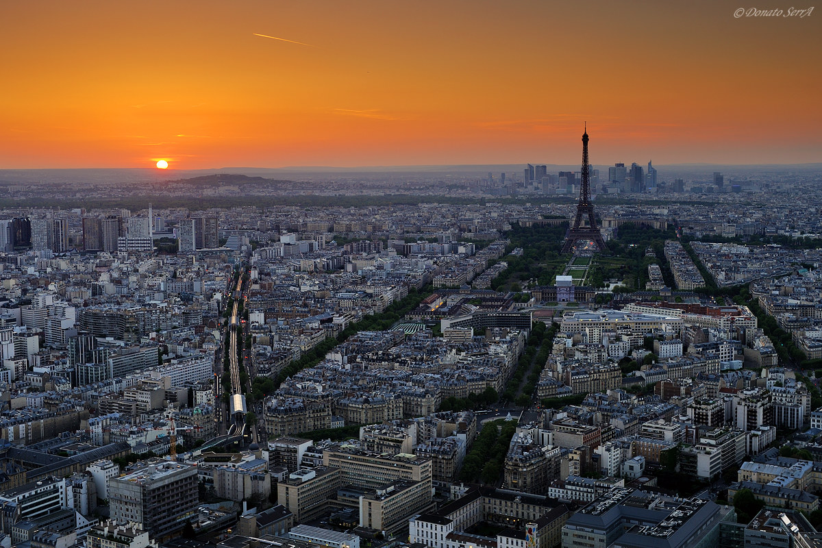 Sunset from Montparnasse Tour