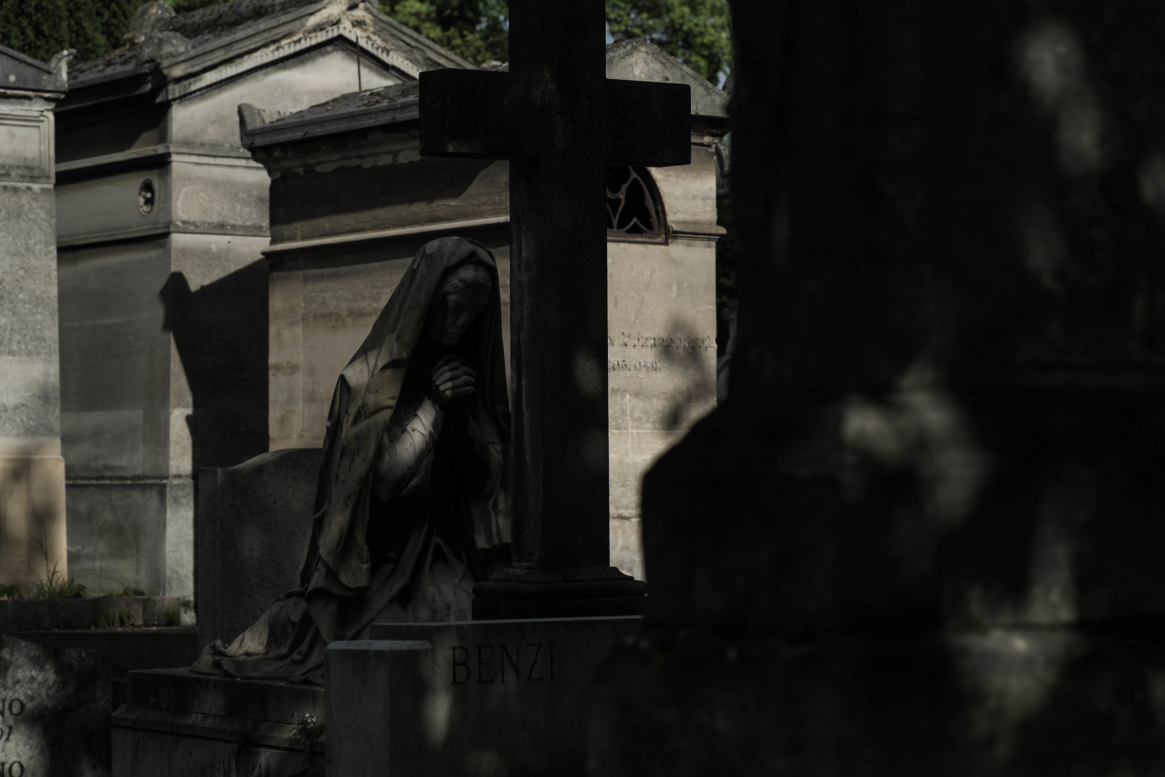 Contemplazione al Père-Lachaise