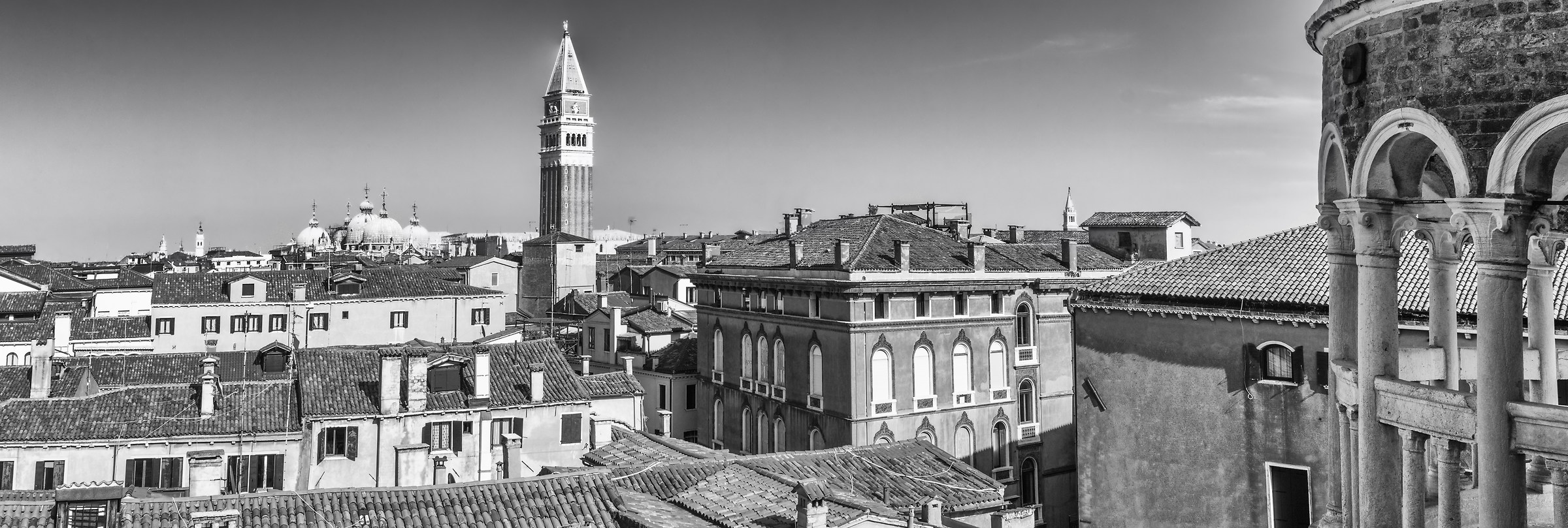 The roofs of Venice