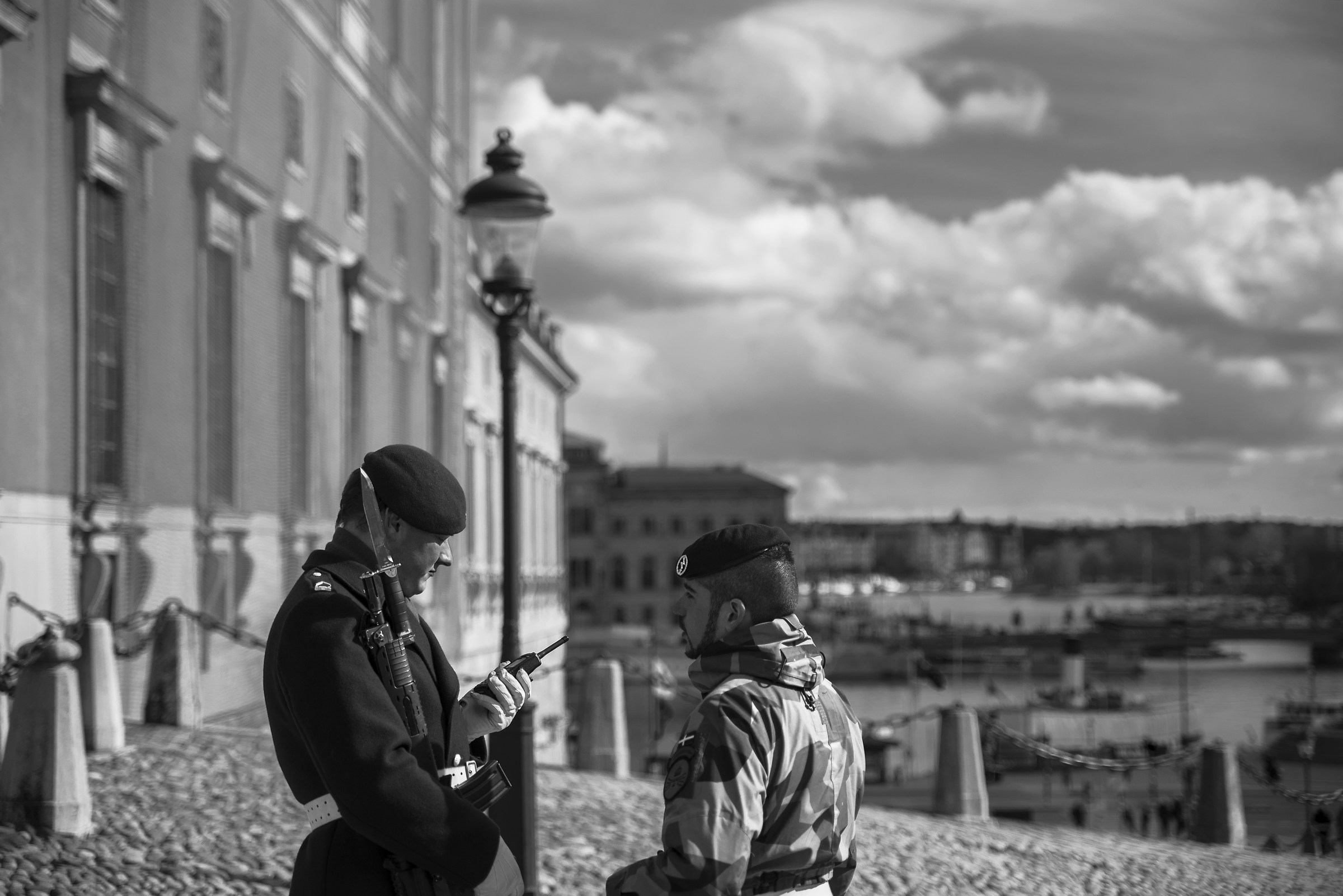 Stoccolma - Le guardie del palazzo reale