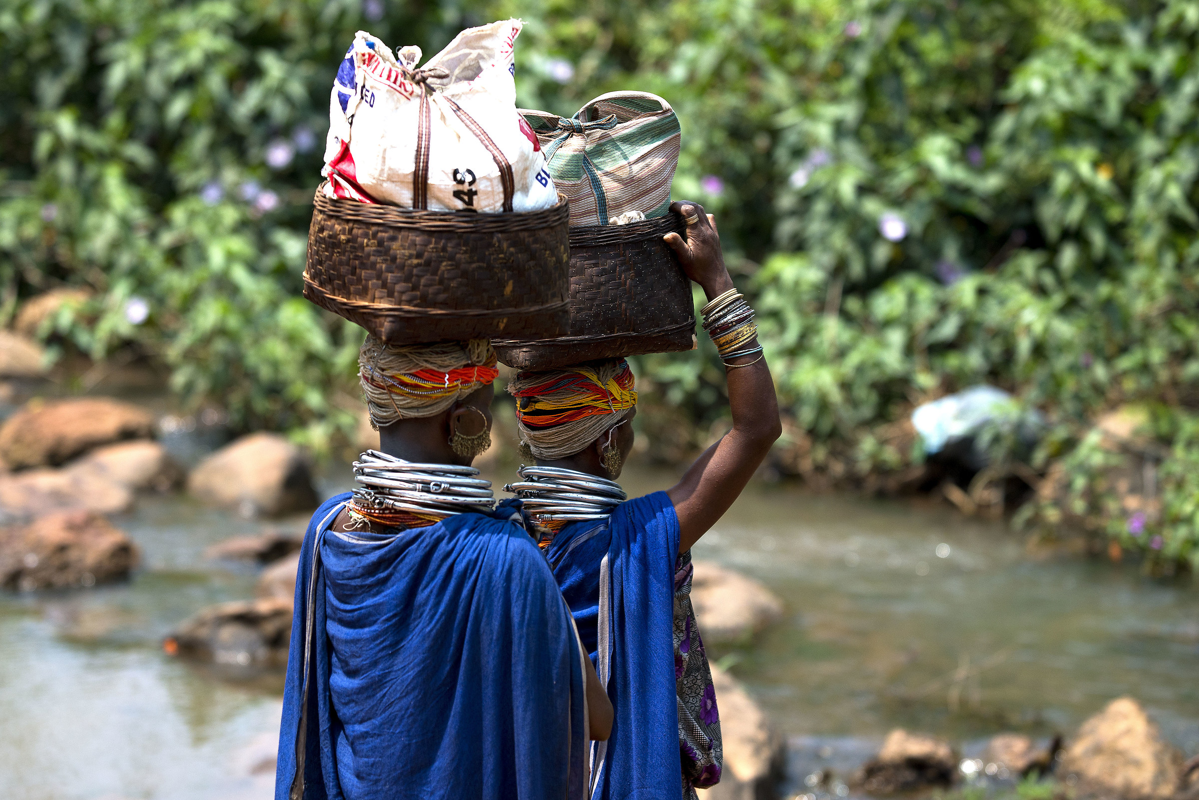 India-Orissa.  Il rientro