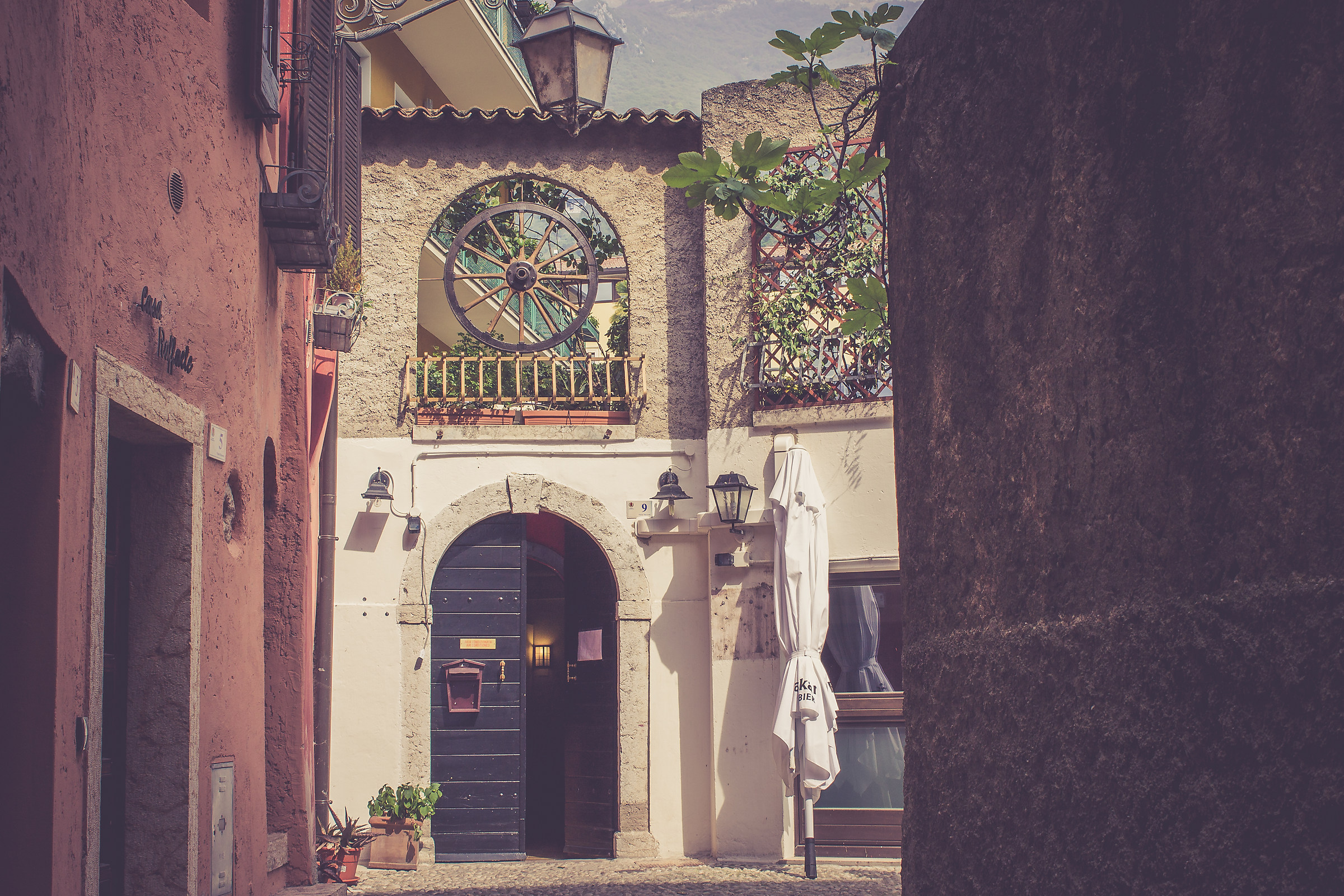 The streets of Malcesine
