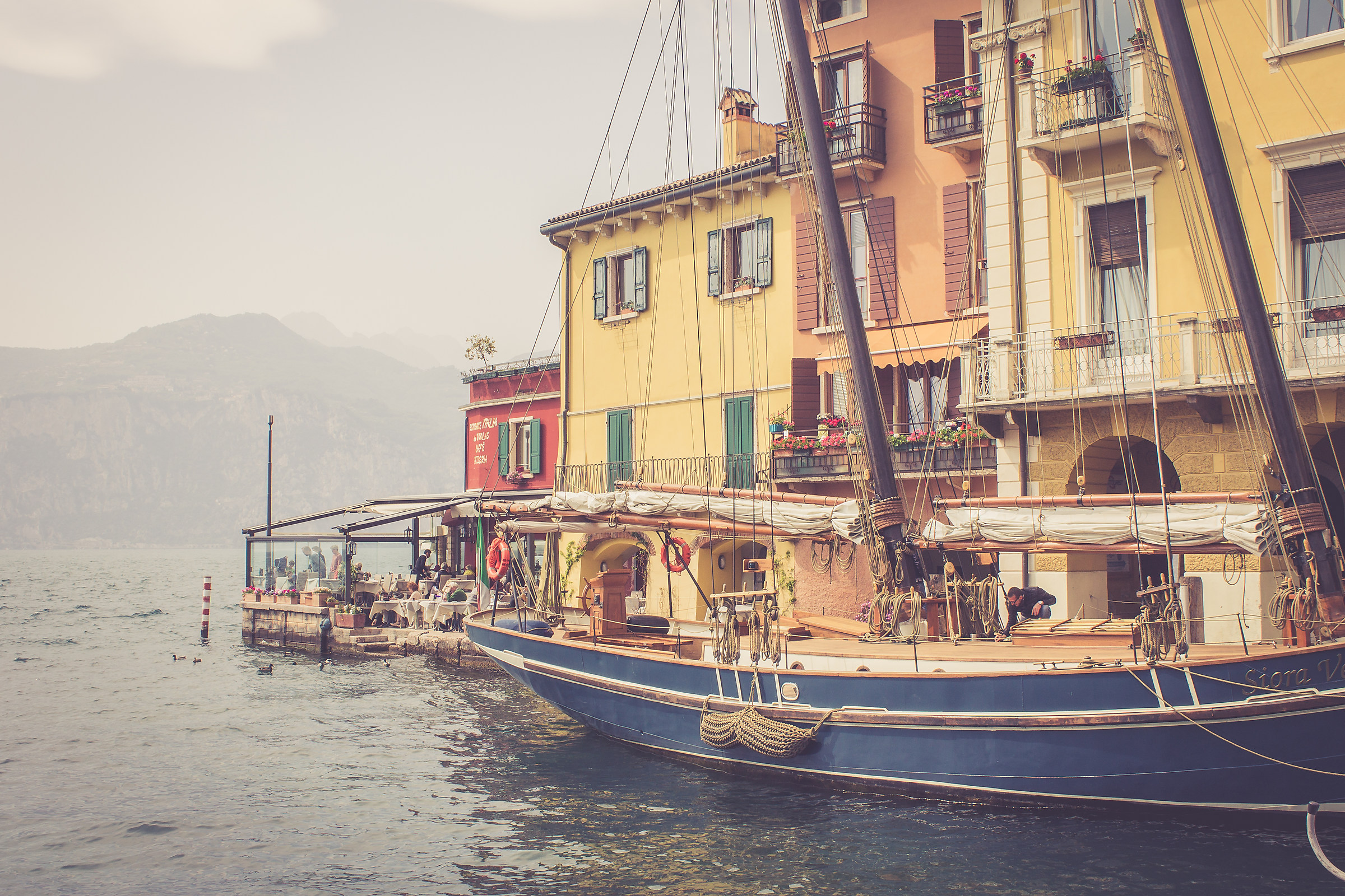 The port of Malcesine