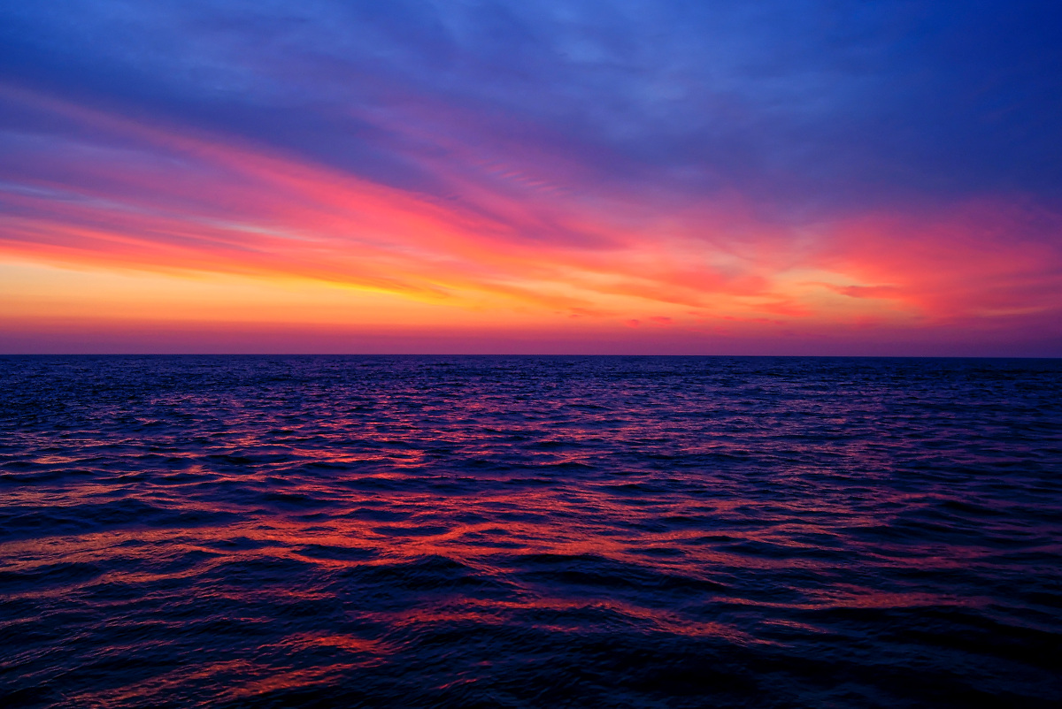 Tramonto sul Mar Baltico