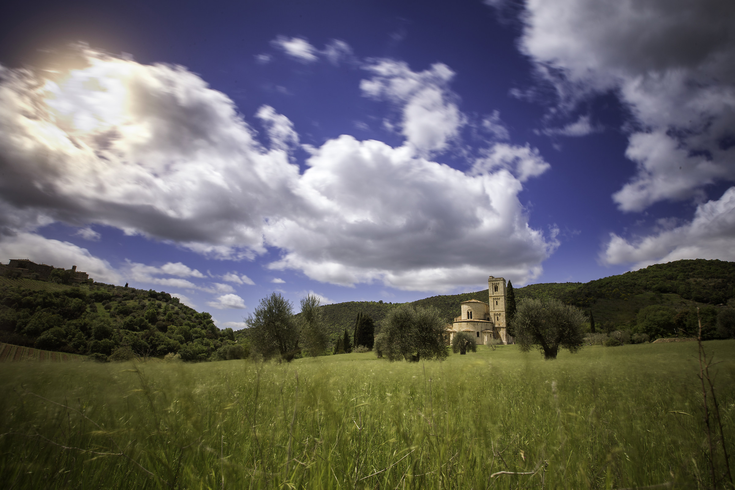 Abbey of s.antimo - val d'orcia 2017