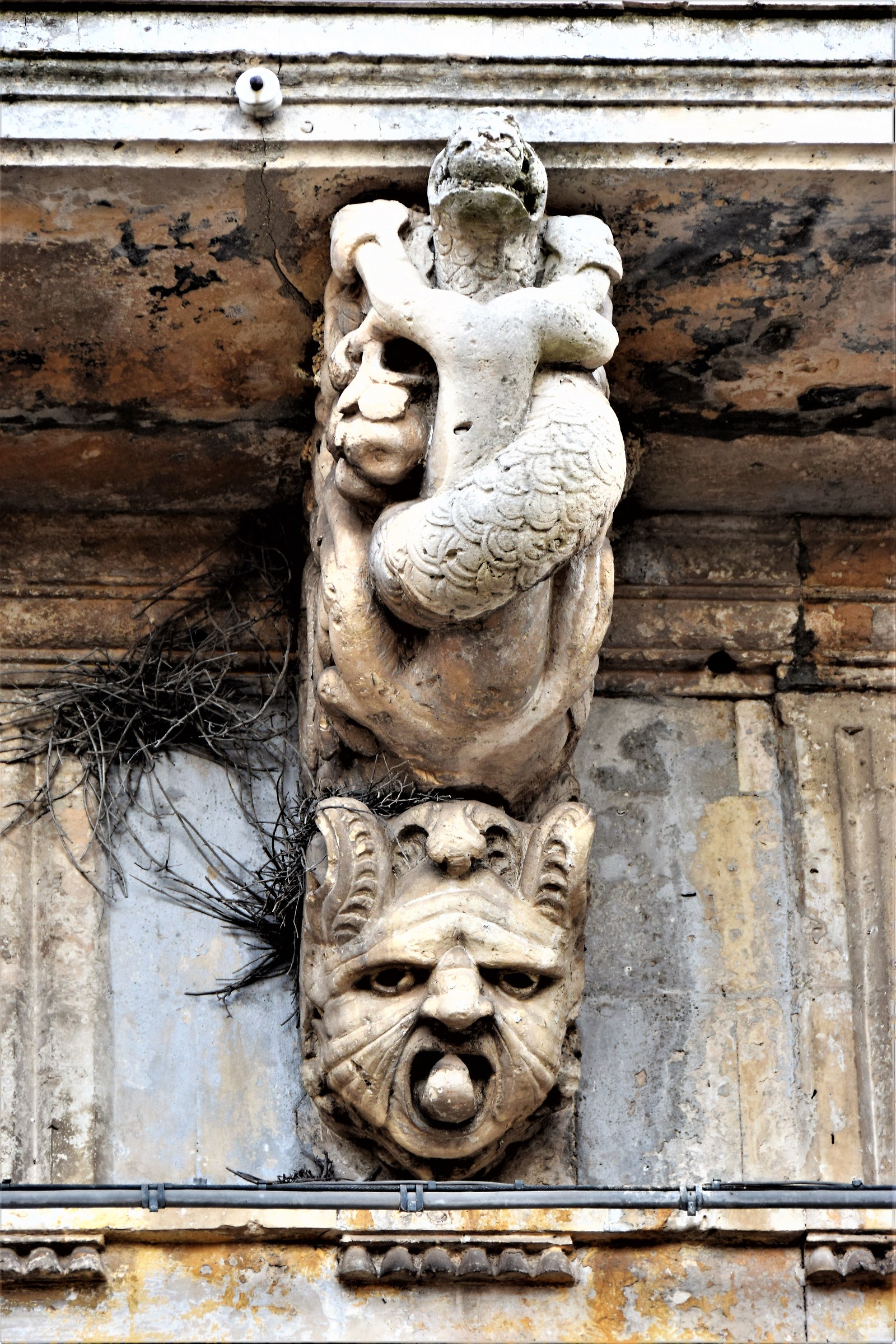 Mensolone 1 Baroque Judaic Palace (today Caruso)