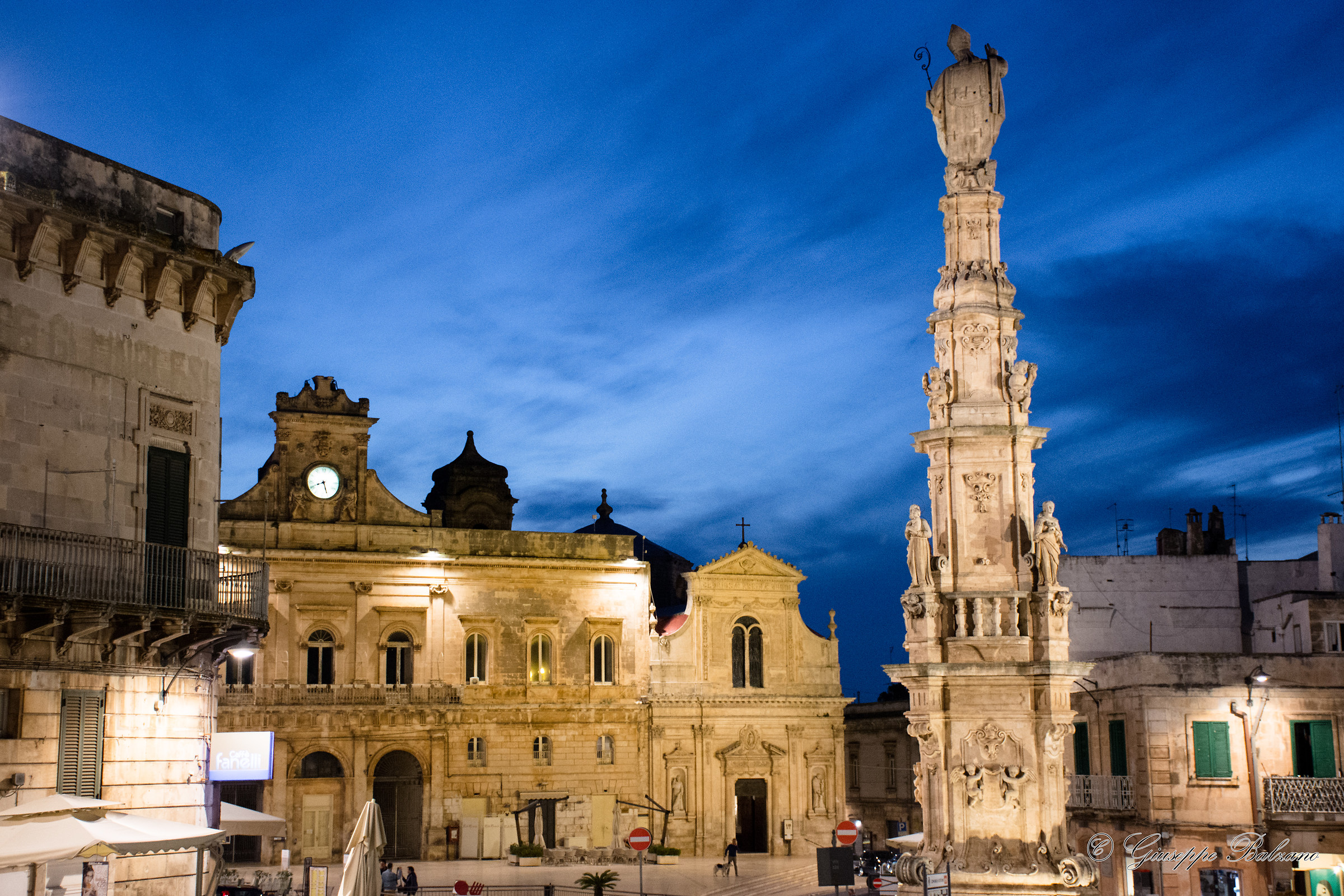 Ostuni by night