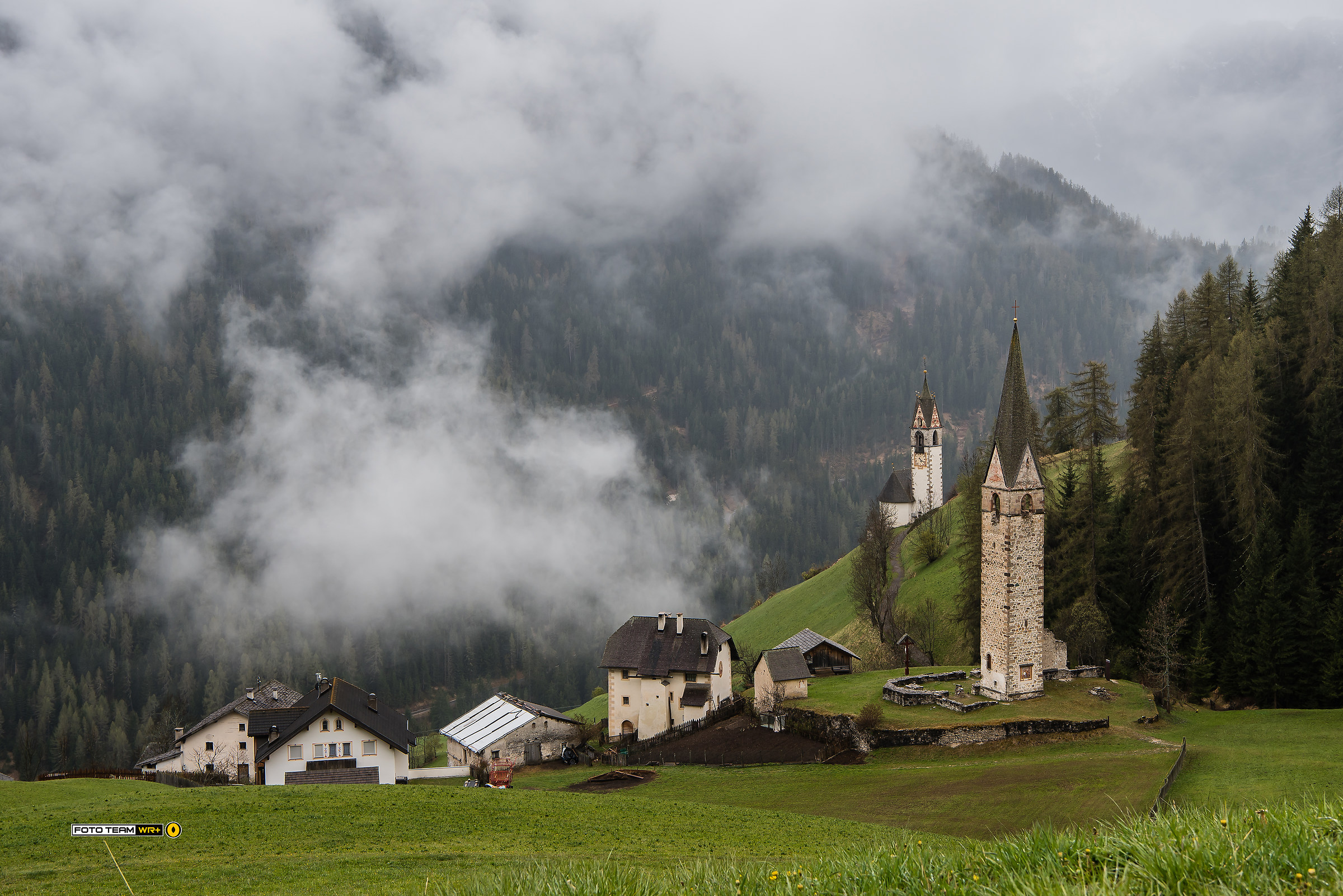 Clouds in La Valle (Val Badia)