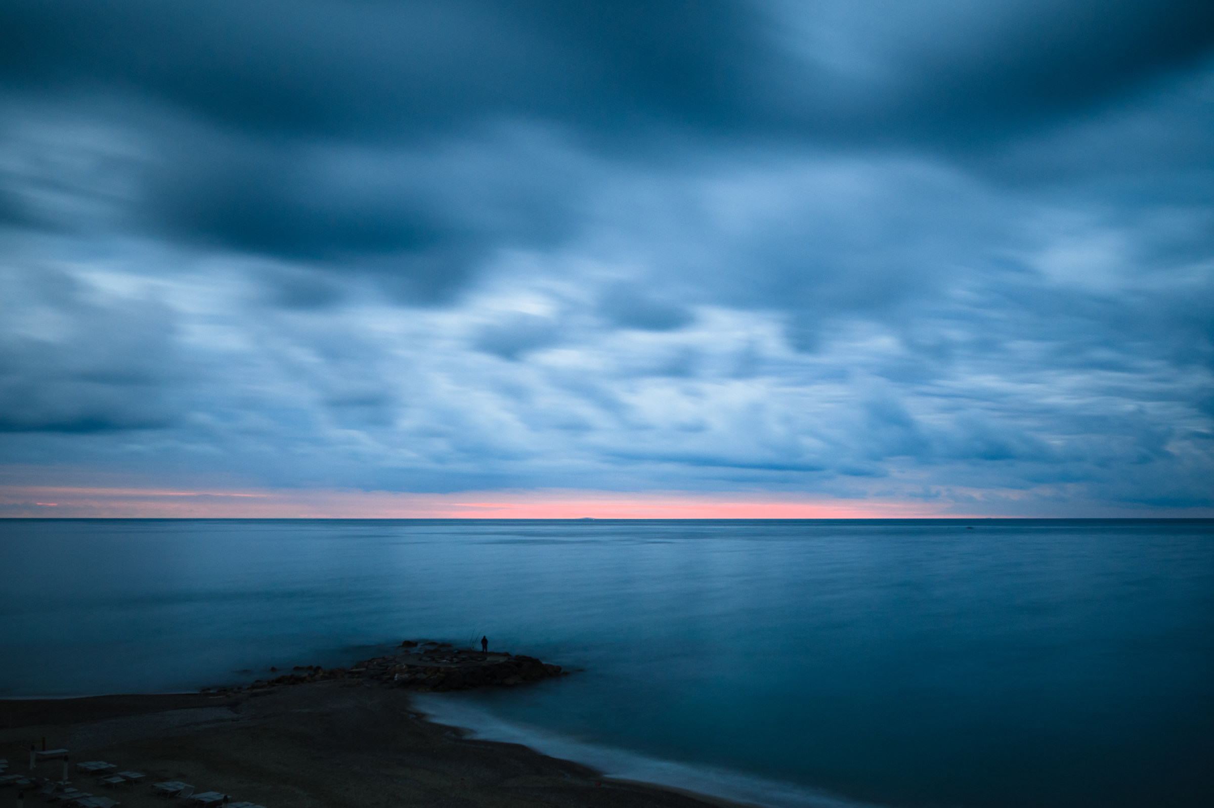 il pescatore e il mare