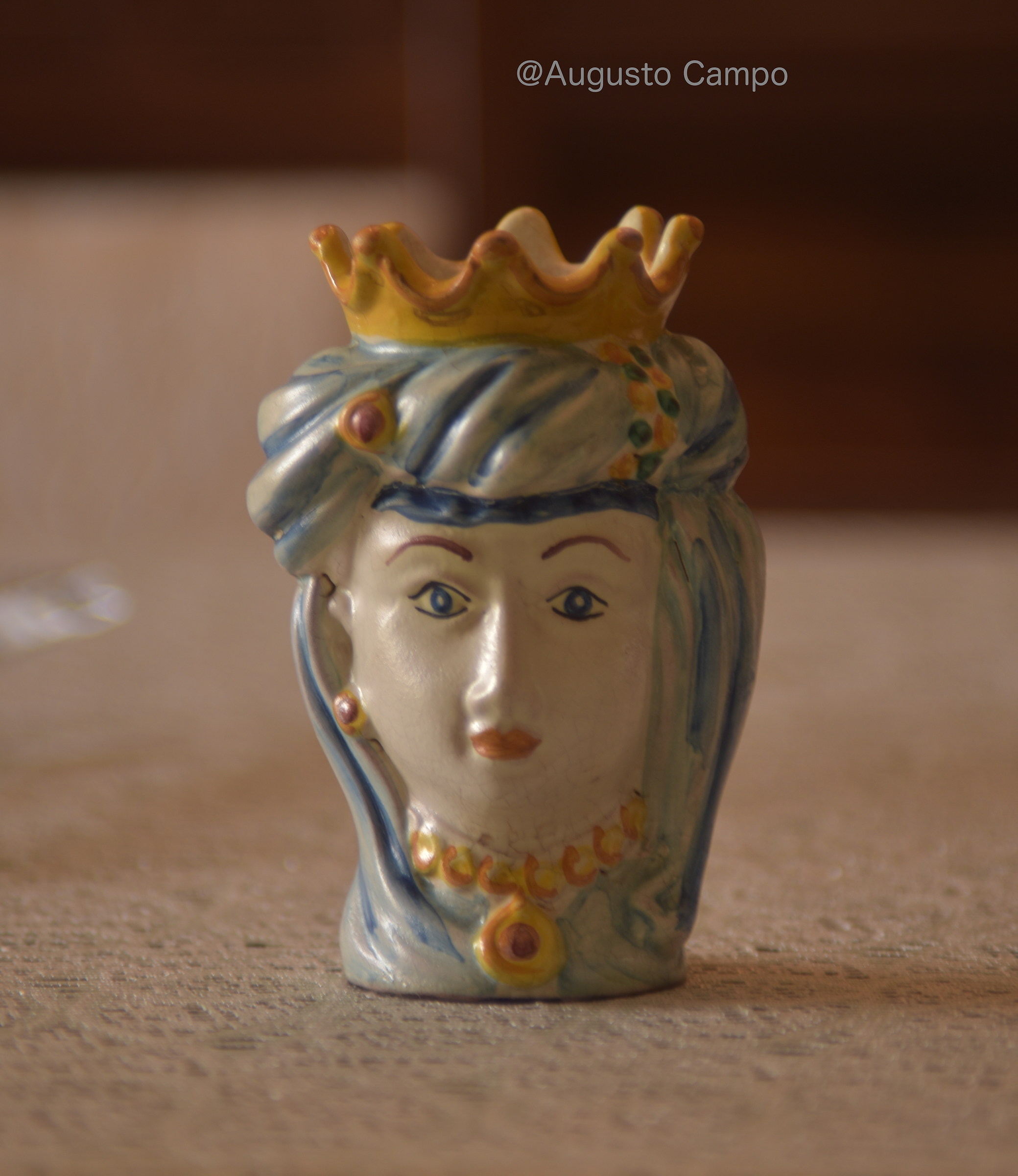 Head of Moro (Ceramica di Caltagirone).