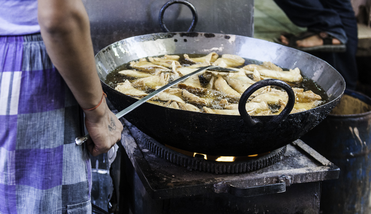Venditore di frittelle