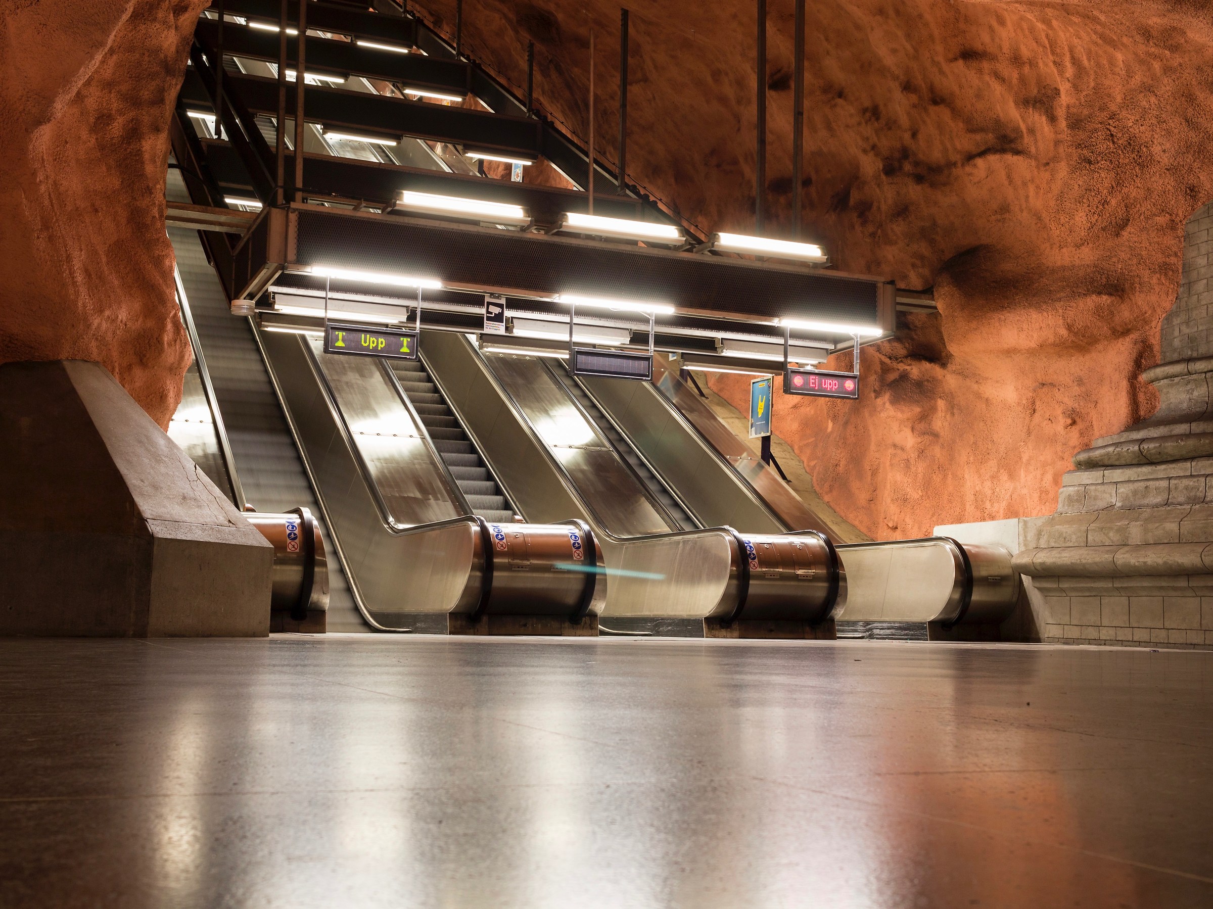 You descend and rise ....