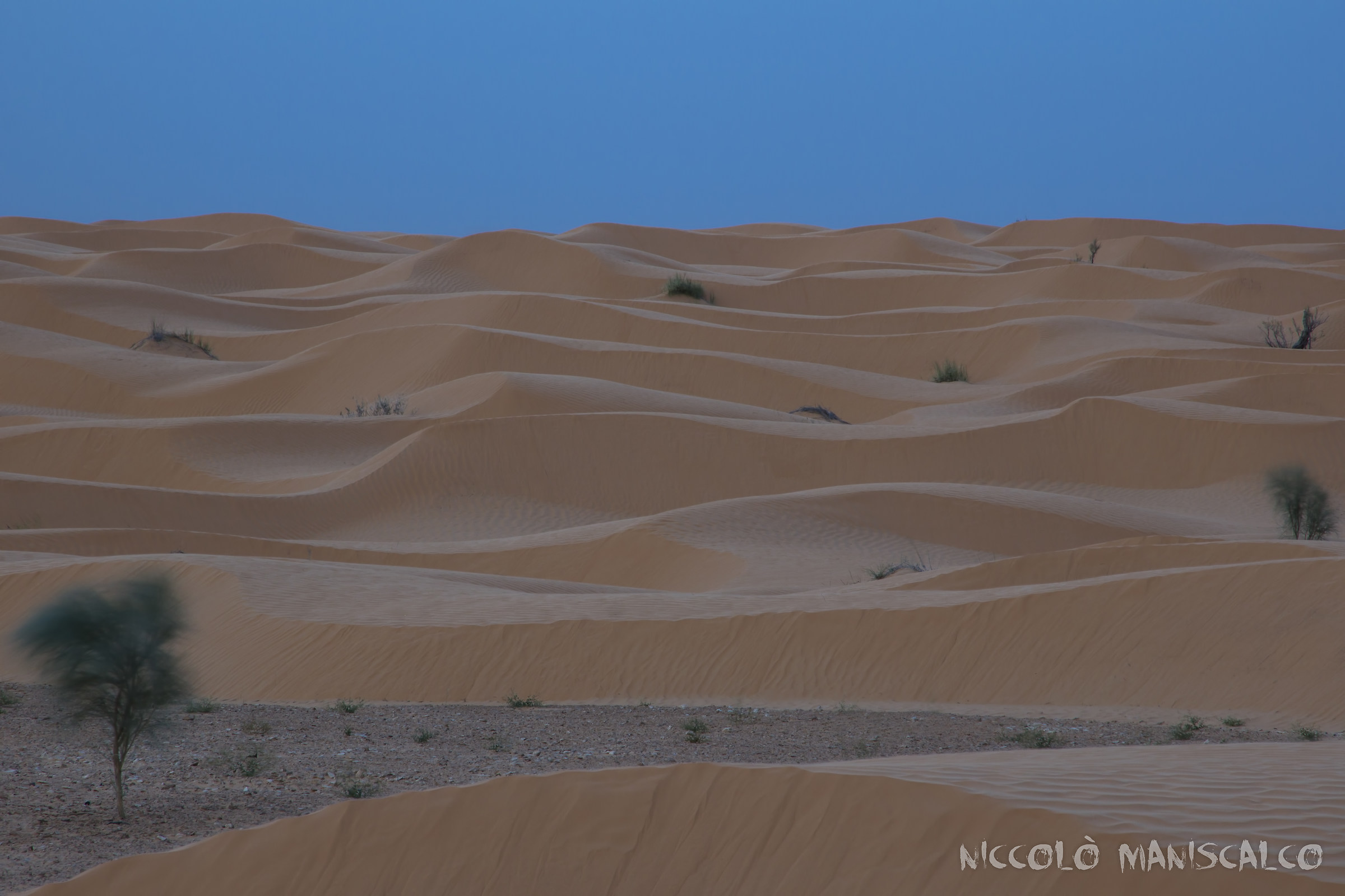 Erg Orientale, Ora Blu