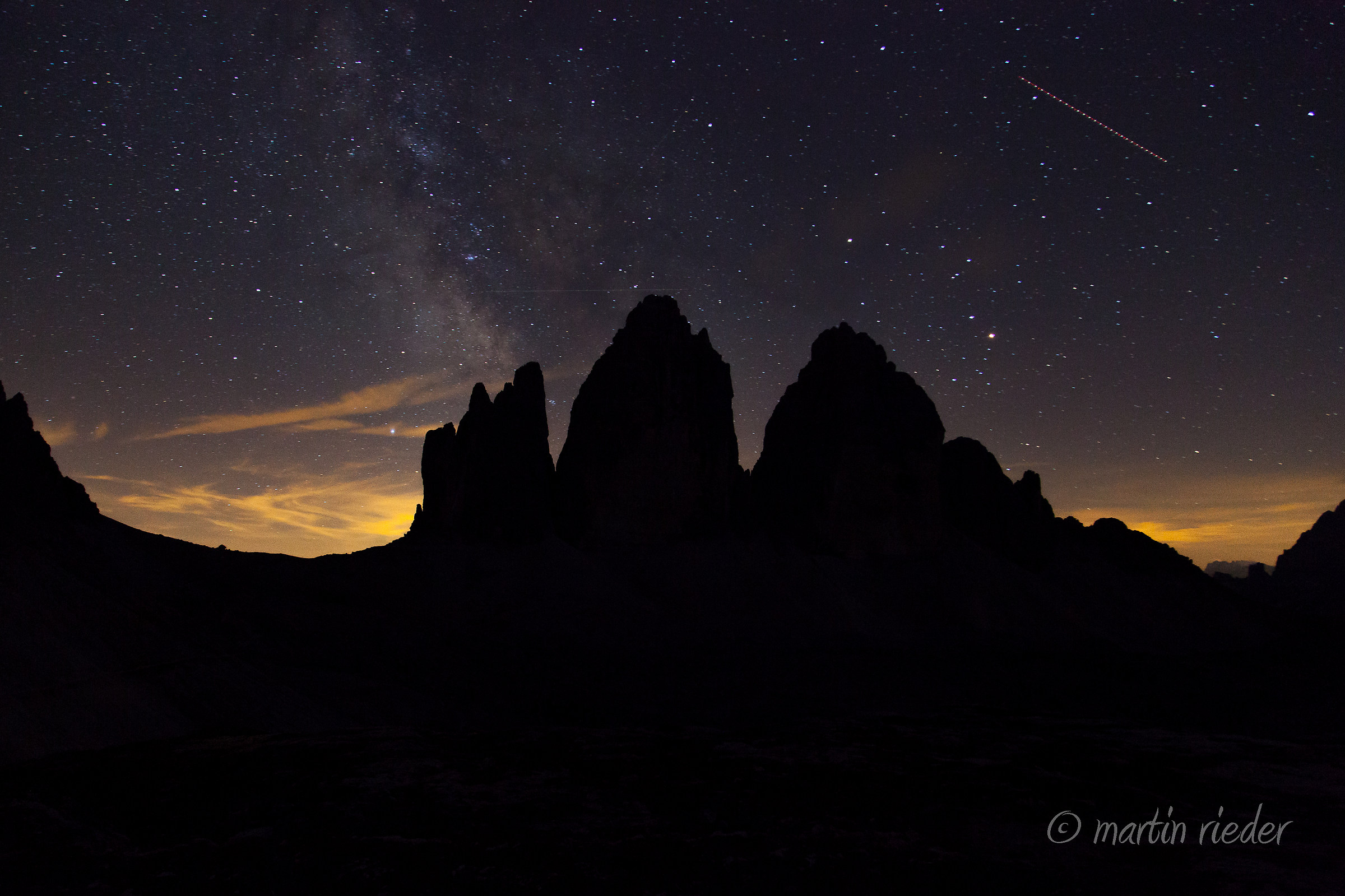 Three peaks of Lavaredo